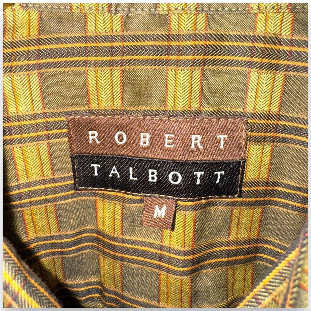 Robert Talbott Robert Talbott Green Check Button Down Shirt Size M Size US M / EU 48-50 / 2 - 2 Thumbnail