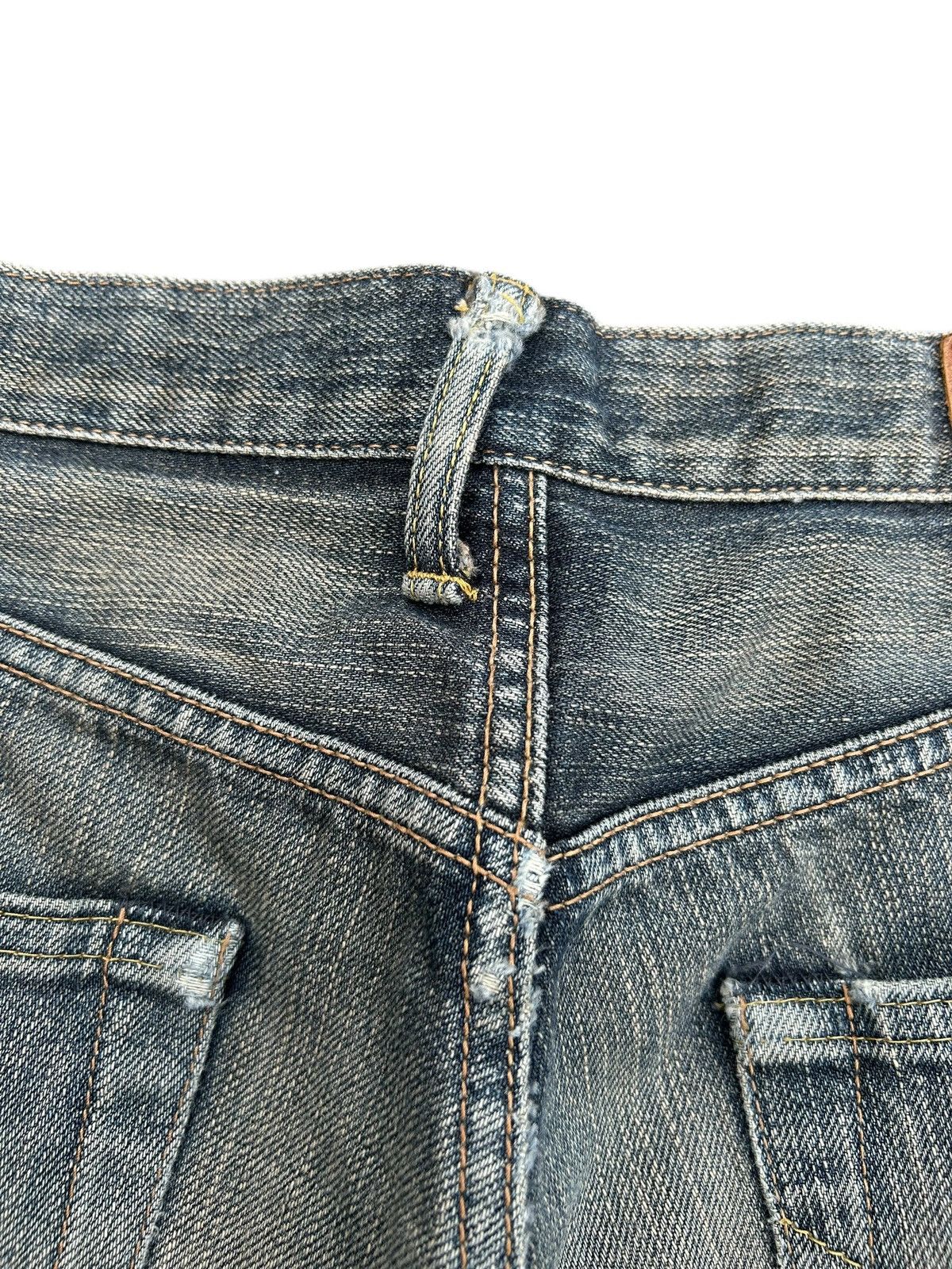 Kapital Vintage Edwin 505z Selvedge Rusty Distressed Denim Jeans Size US 34 / EU 50 - 13 Thumbnail