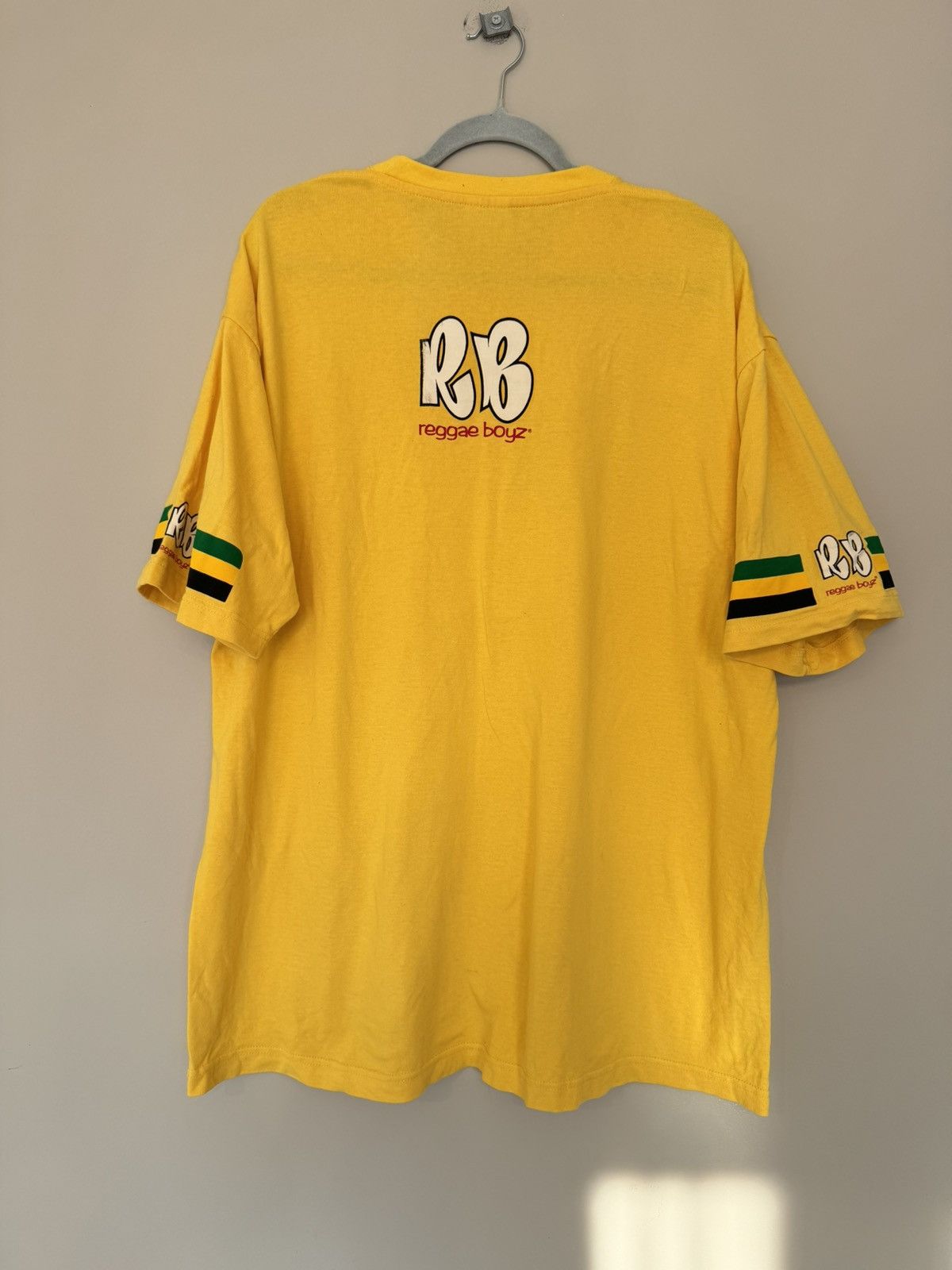 Vintage Vintage t shirt Reggae Boyz football rare 1998 Size US XL / EU 56 / 4 - 6 Thumbnail