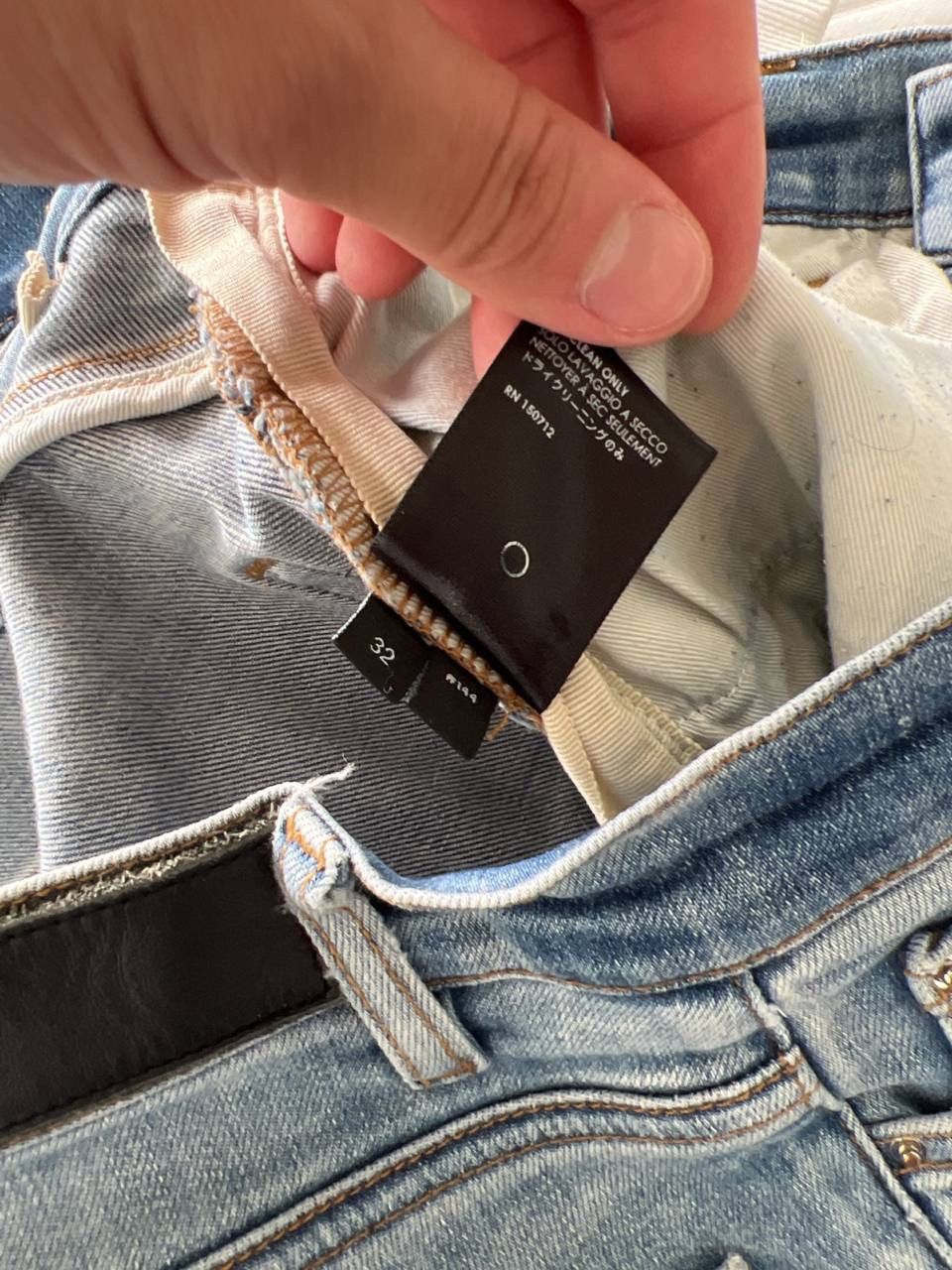 Amiri Amiri Distressed Blue Denim Size US 32 / EU 48 - 5 Thumbnail