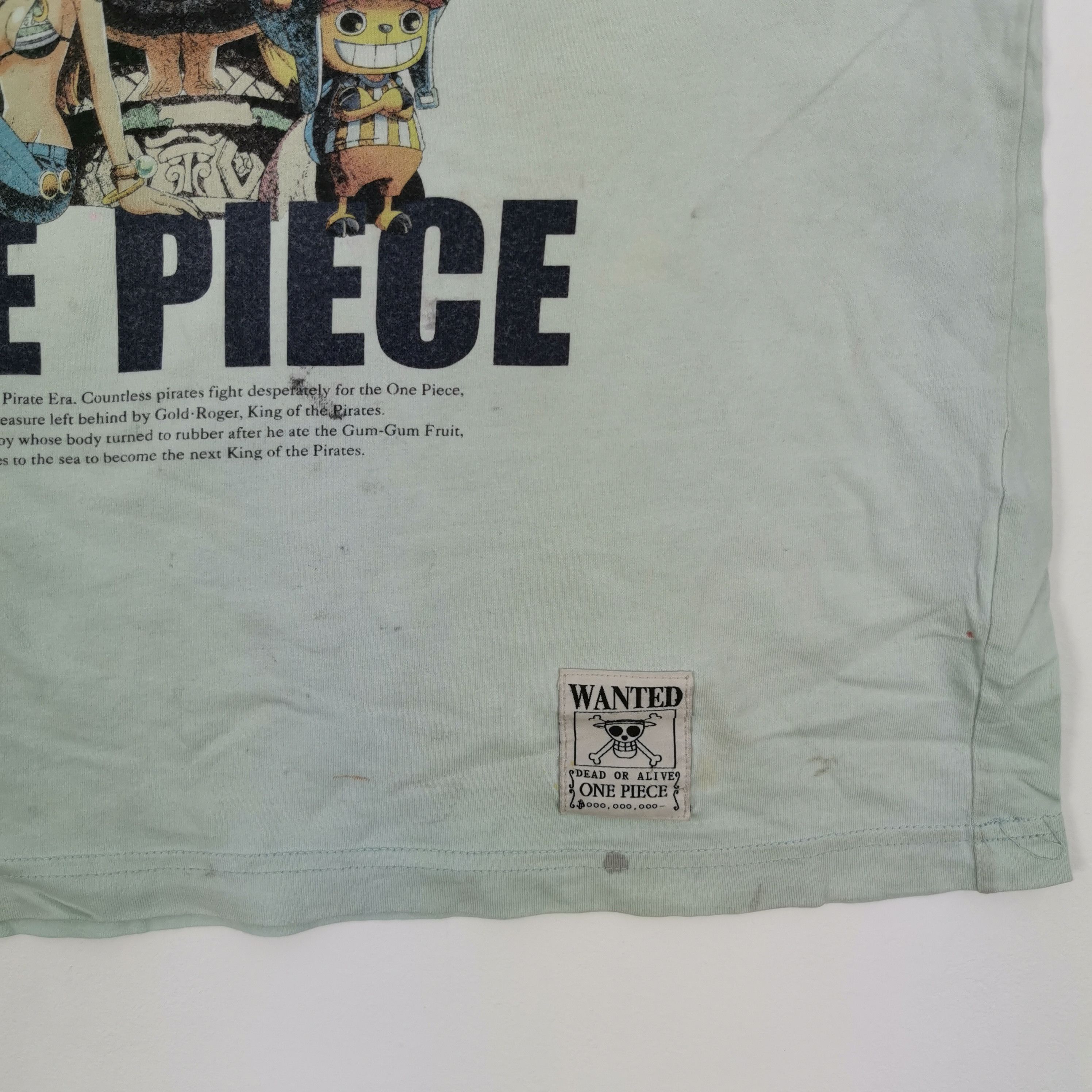 Anime Y2K One Piece Tshirt Japanese Anime Manga Cartoon Tees Size US S / EU 44-46 / 1 - 4 Thumbnail