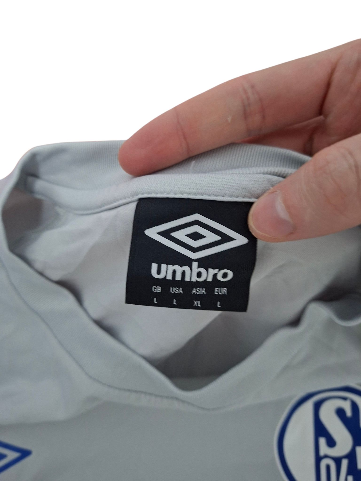 Umbro SCHALKE UMBRO SOCCER NYLON TRAINING SWEATSHIRT Size US L / EU 52-54 / 3 - 4 Thumbnail