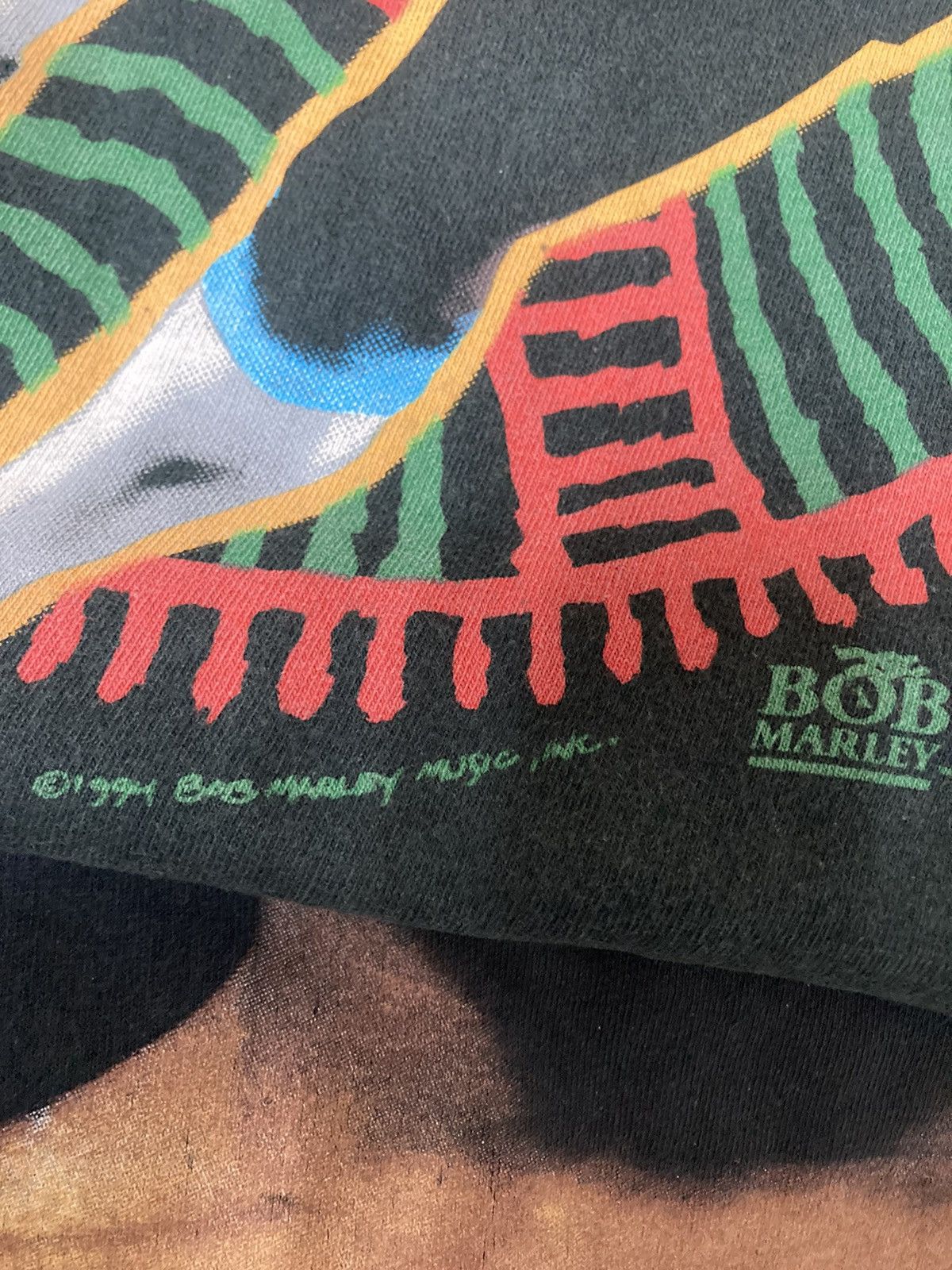 Bob Marley × Liquid Blue × Vintage Vintage Bob Marley Liquid Blue Soccer Futbol Size US L / EU 52-54 / 3 - 8 Thumbnail