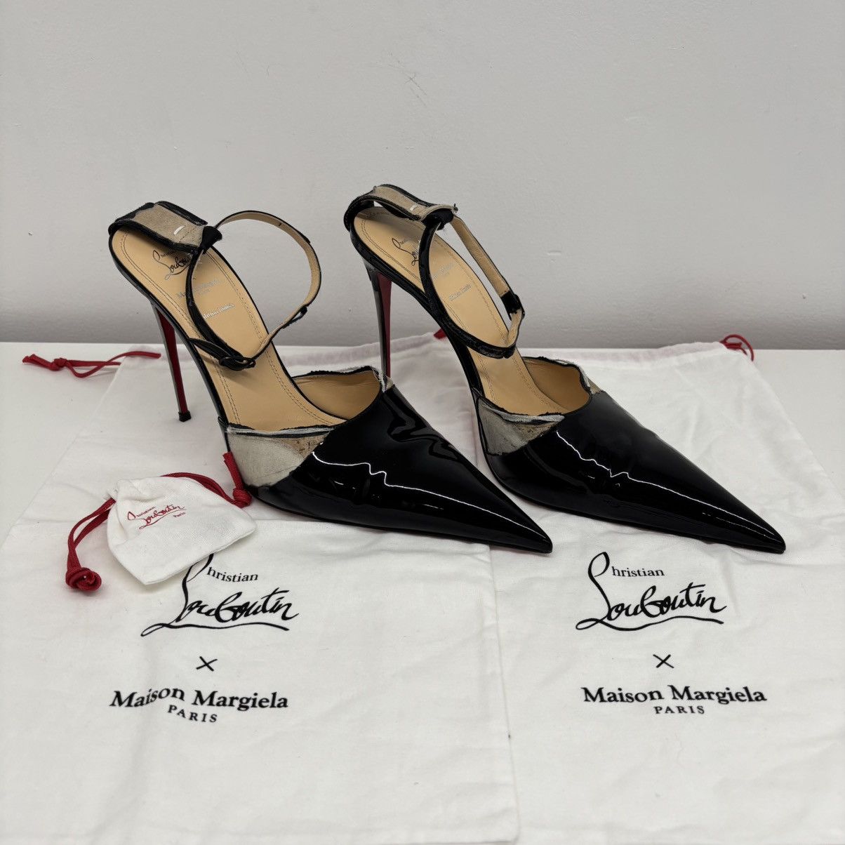Christian Louboutin Maison Margiela X Christian Louboutin Bilougiela 25 Heels Size US 11 / IT 41 - 2 Thumbnail