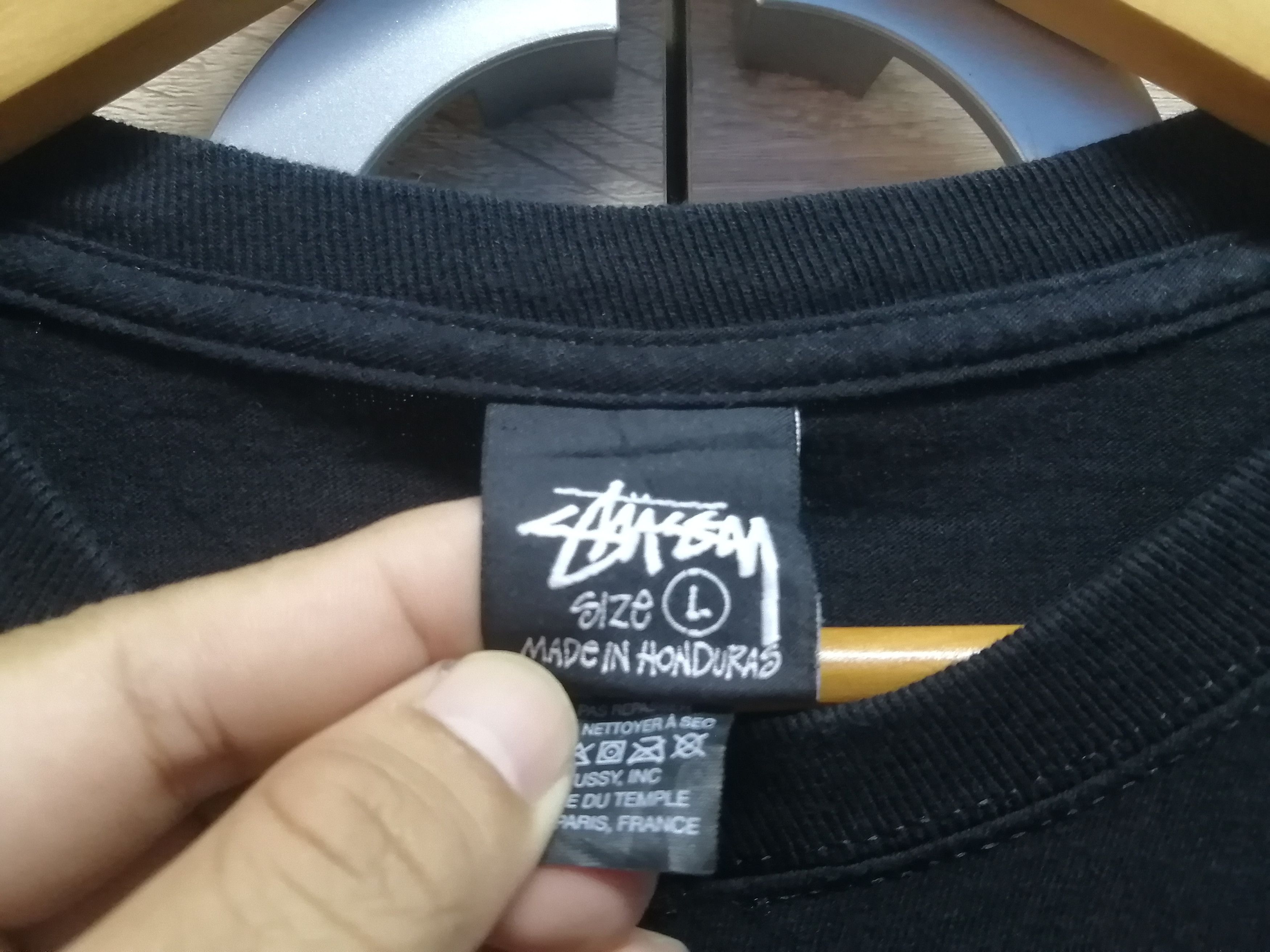 Stussy Thrashed Sun Faded Stussy Shirt Distressed Grunge Band Size US L / EU 52-54 / 3 - 4 Thumbnail