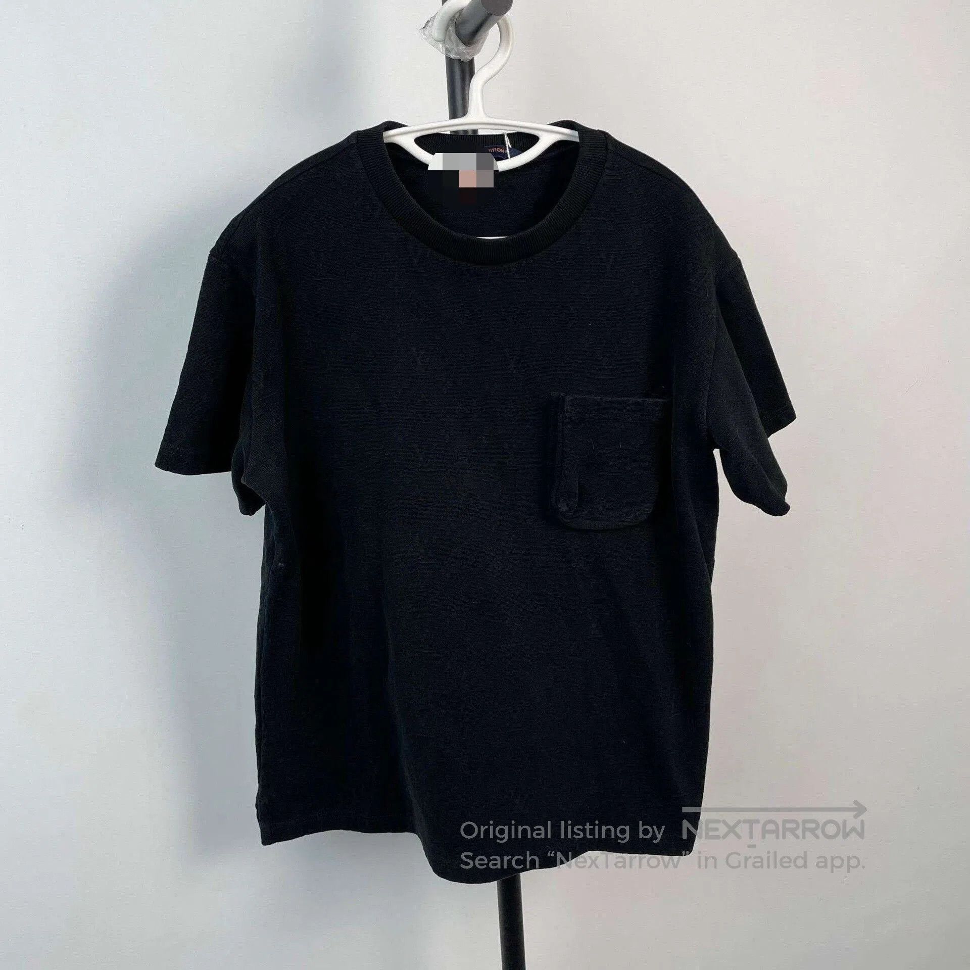 LVXWA black cotton short sleeve M size t. Size US M / EU 48-50 / 2 - 1 Thumbnail