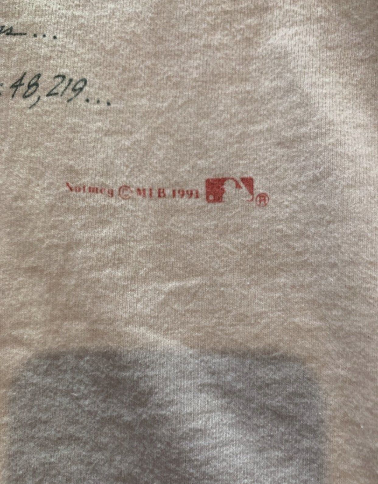 Band Tees × Nutmeg × Vintage VINTAGE OAKLAND ATHLETICS TEE AMERICAN LEAGUE WESTERN DIV. Size US L / EU 52-54 / 3 - 6 Thumbnail