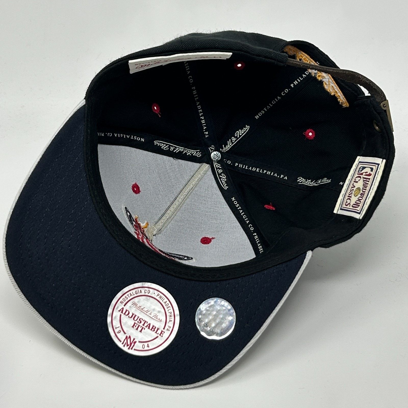 Mitchell & Ness Miami Heat Hat Baseball Cap Mitchell & Ness Size ONE SIZE - 4 Thumbnail
