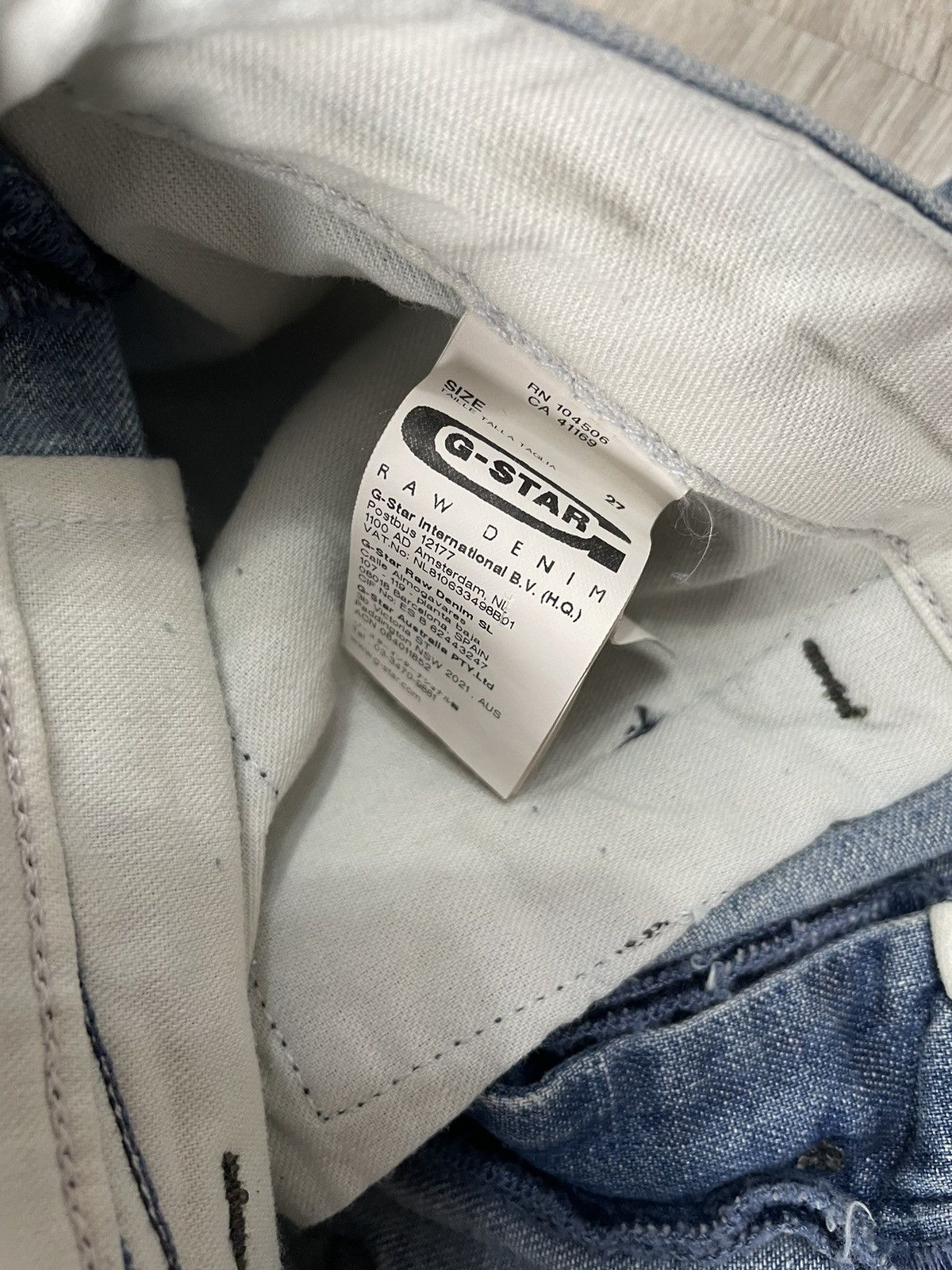 G-Star Vintage Men's Jeans Cargo G Star Rare Size US 32 / EU 48 - 11 Thumbnail
