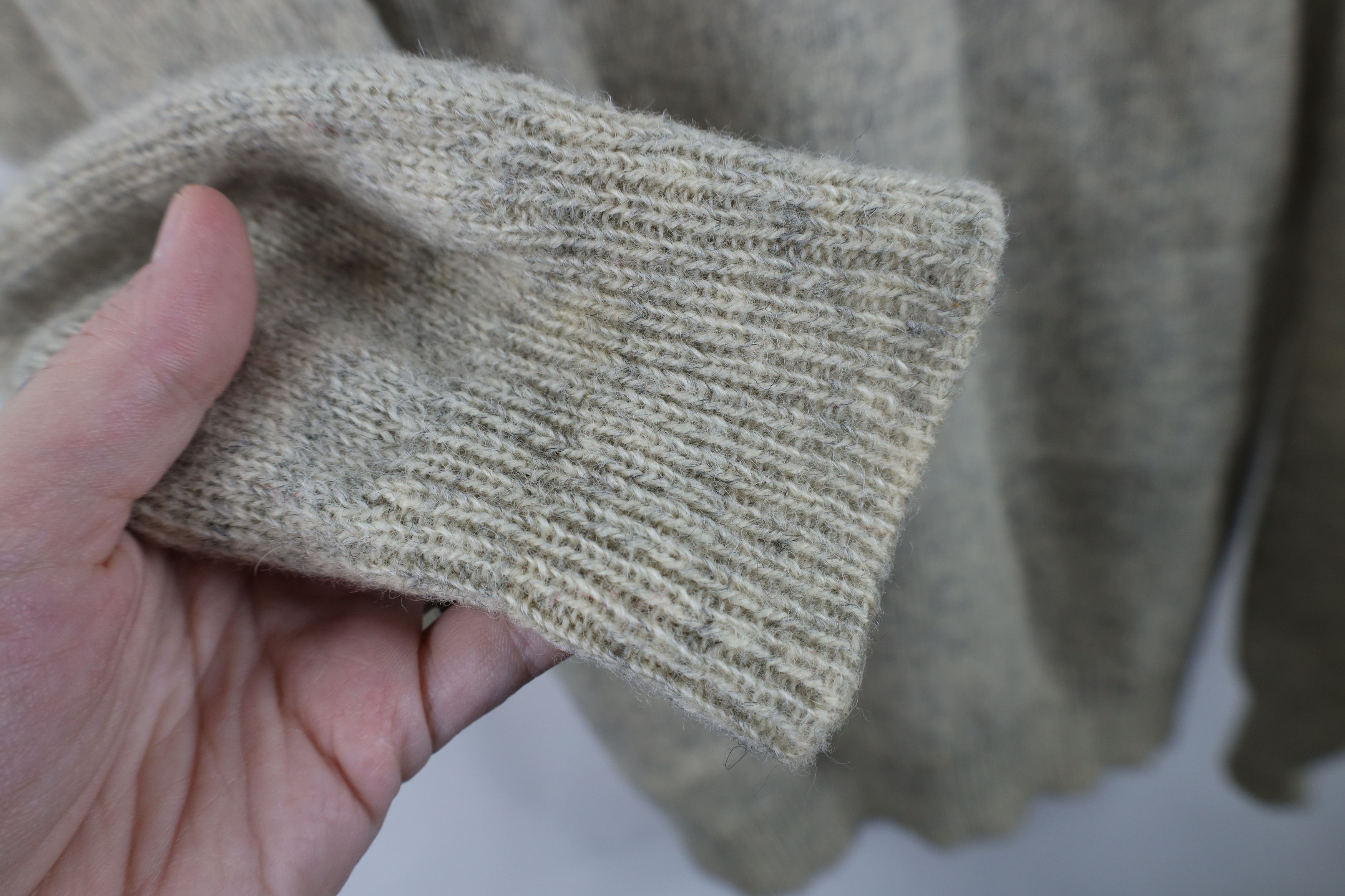 Vintage Vintage 90s Streetwear Wool Ribbed Knit Crewneck Sweater Size US XL / EU 56 / 4 - 5 Thumbnail