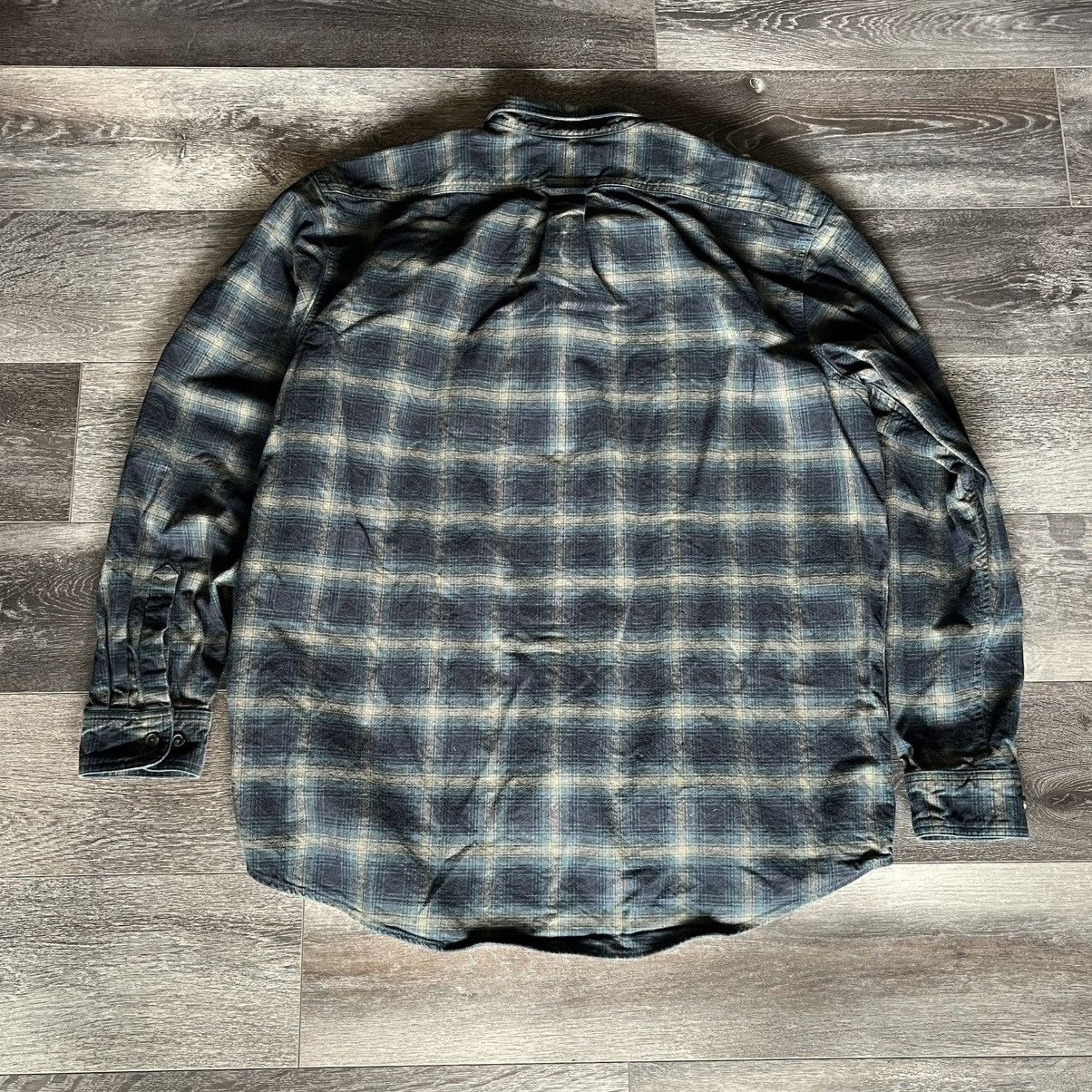 Filson Filson Alaskan Guide Shirt Navy Bronze Plaid Flannel Button Size US XL / EU 56 / 4 - 2 Thumbnail