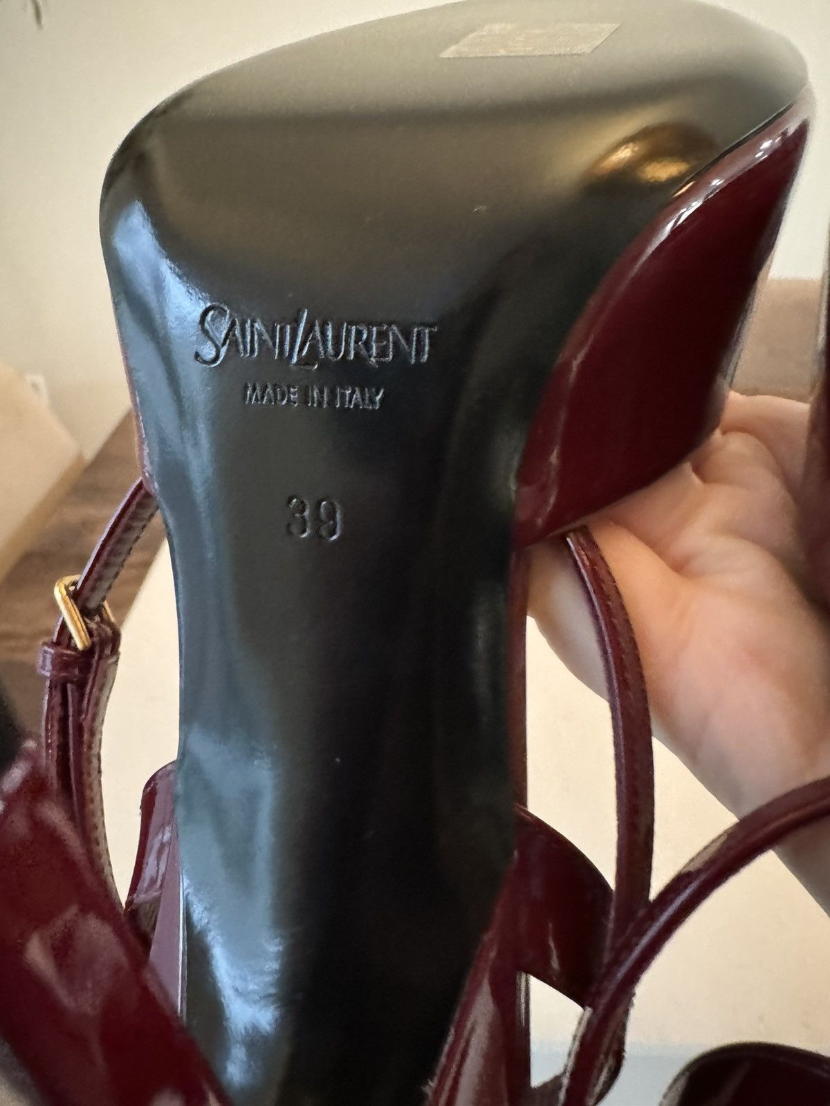 Saint Laurent Paris Saint Laurent La Scandale Sandals Heels Size US 9 / IT 39 - 9 Thumbnail
