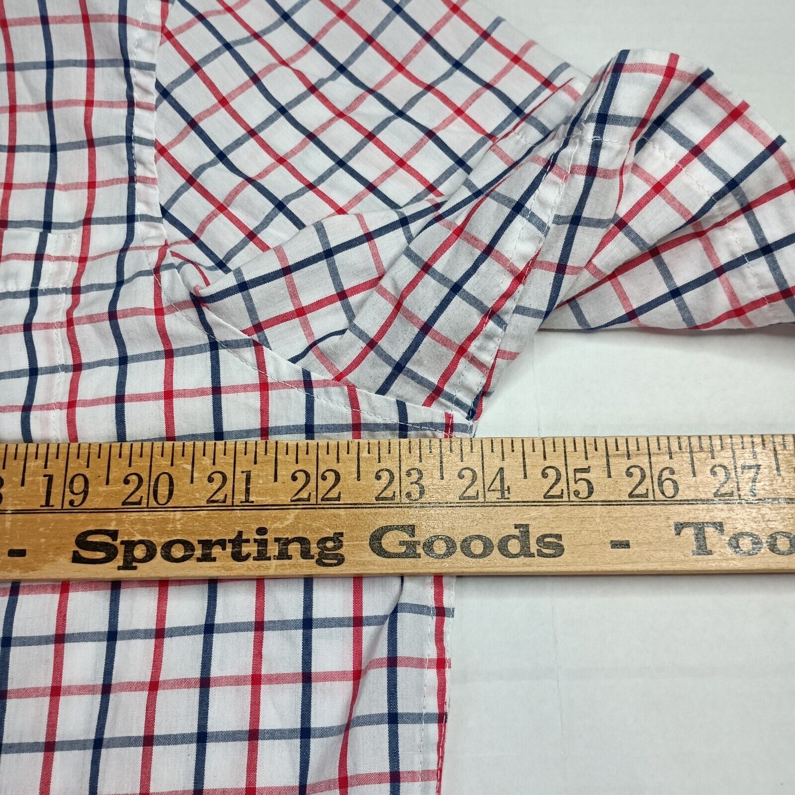 Chaps Chaps Shirt Men's L Red White Blue Easy Care Check Size US L / EU 52-54 / 3 - 4 Thumbnail