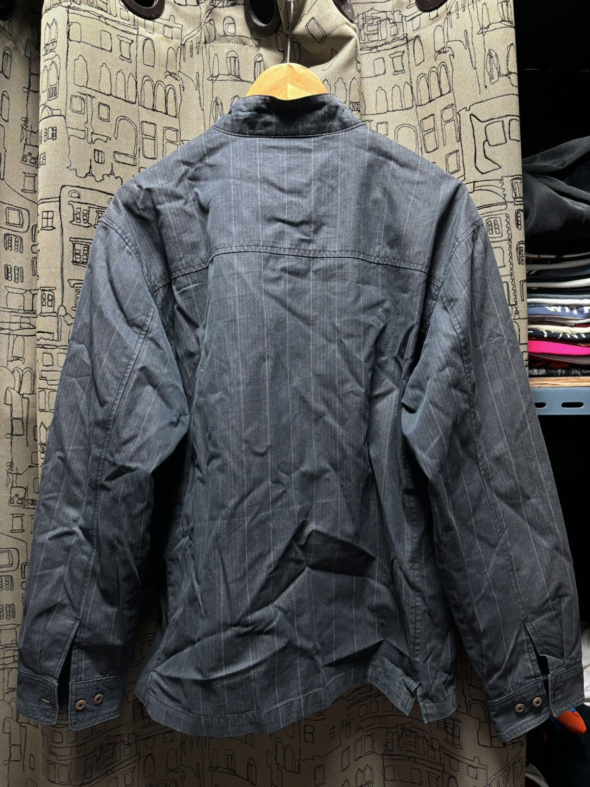Issey Miyake KANSAI YAMAMOTO ZIP JACKET DARK GRAY Size US L / EU 52-54 / 3 - 5 Thumbnail