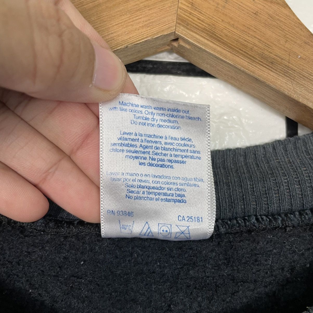 Japanese Brand Black Water Crewneck Sweatshirt Size US S / EU 44-46 / 1 - 13 Thumbnail
