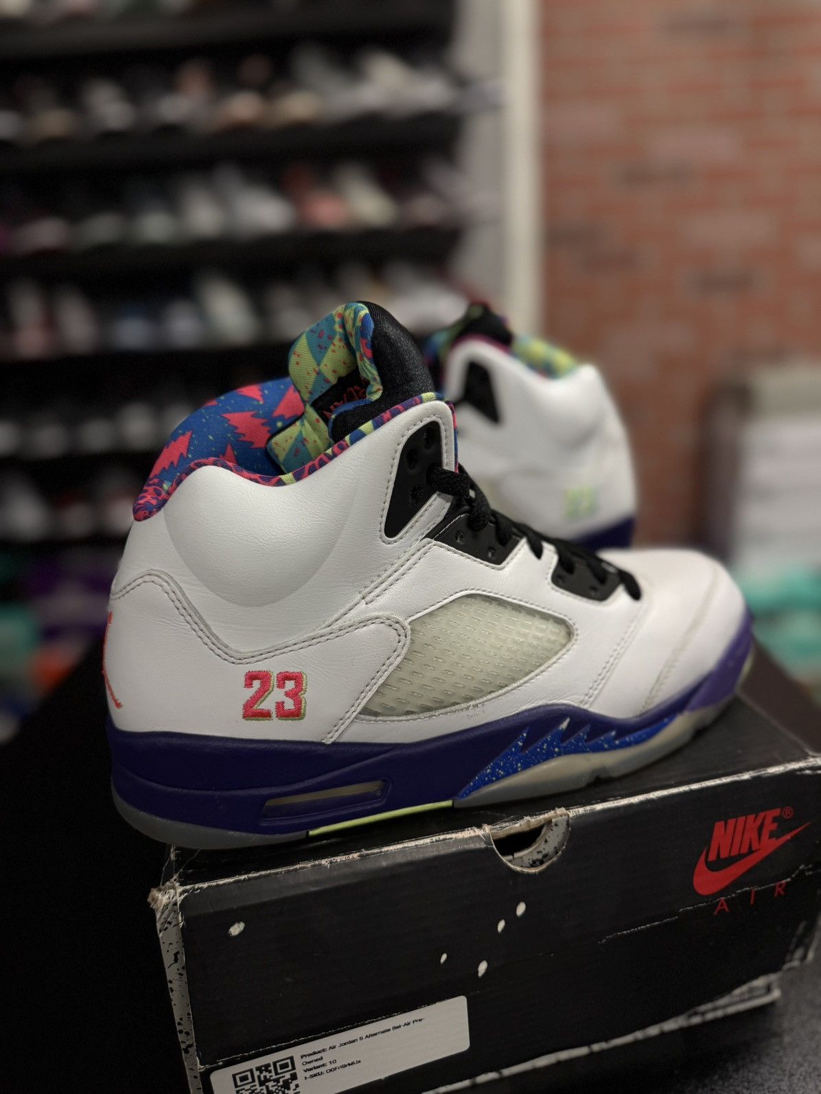 Jordan Brand × Nike Jordan 5 Retro Alternate Bel-Air Men's Size 10 🧼 Size US 10 / EU 43 - 2 Thumbnail