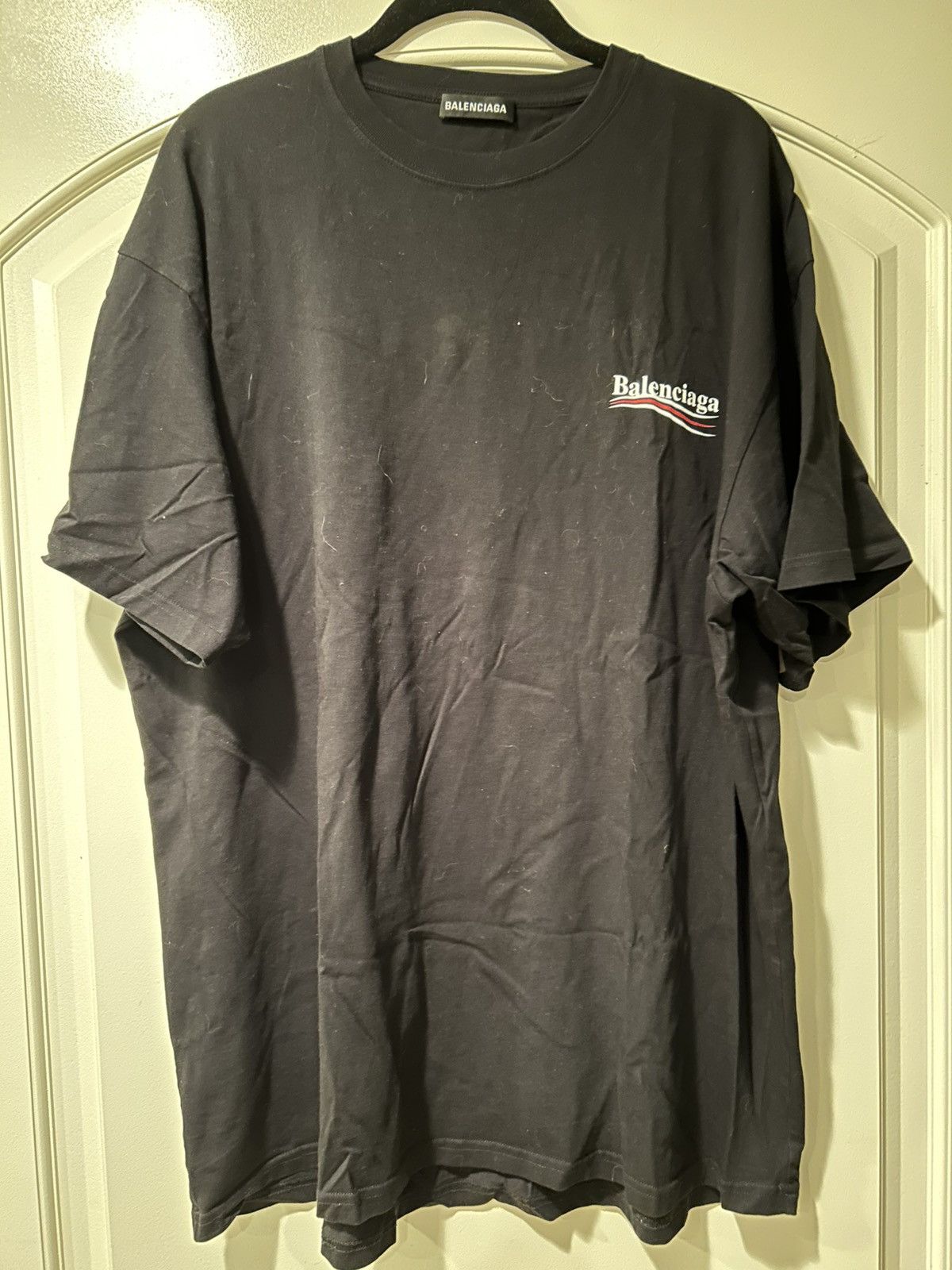 Balenciaga Balenciaga Political Campaign T-Shirt Size US XL / EU 56 / 4 - 1 Thumbnail