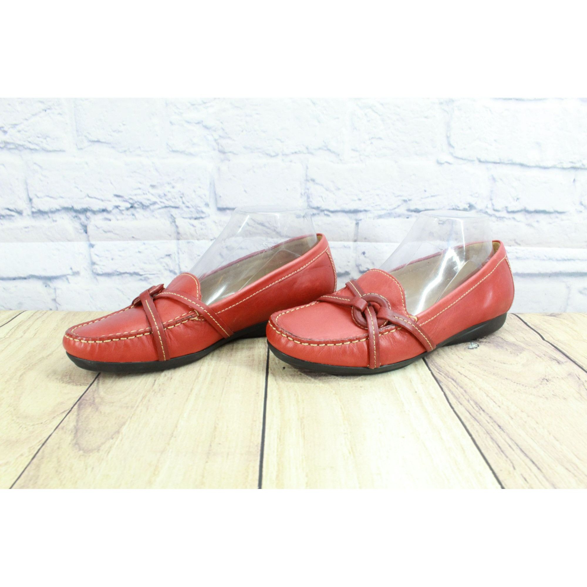 L.L. Bean × Leather LL Bean Women's Comfort Casual Flat Loafer Shoes Size US 8 / IT 38 - 2 Thumbnail