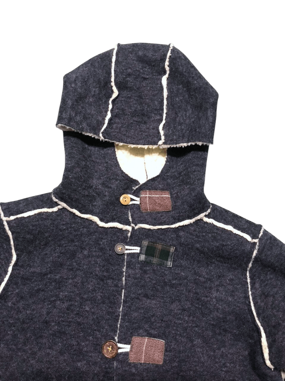 Vintage Vtg Trousers Women Wool WorkWear UnionMada Hoodie Jacket Size M / US 6-8 / IT 42-44 - 8 Thumbnail