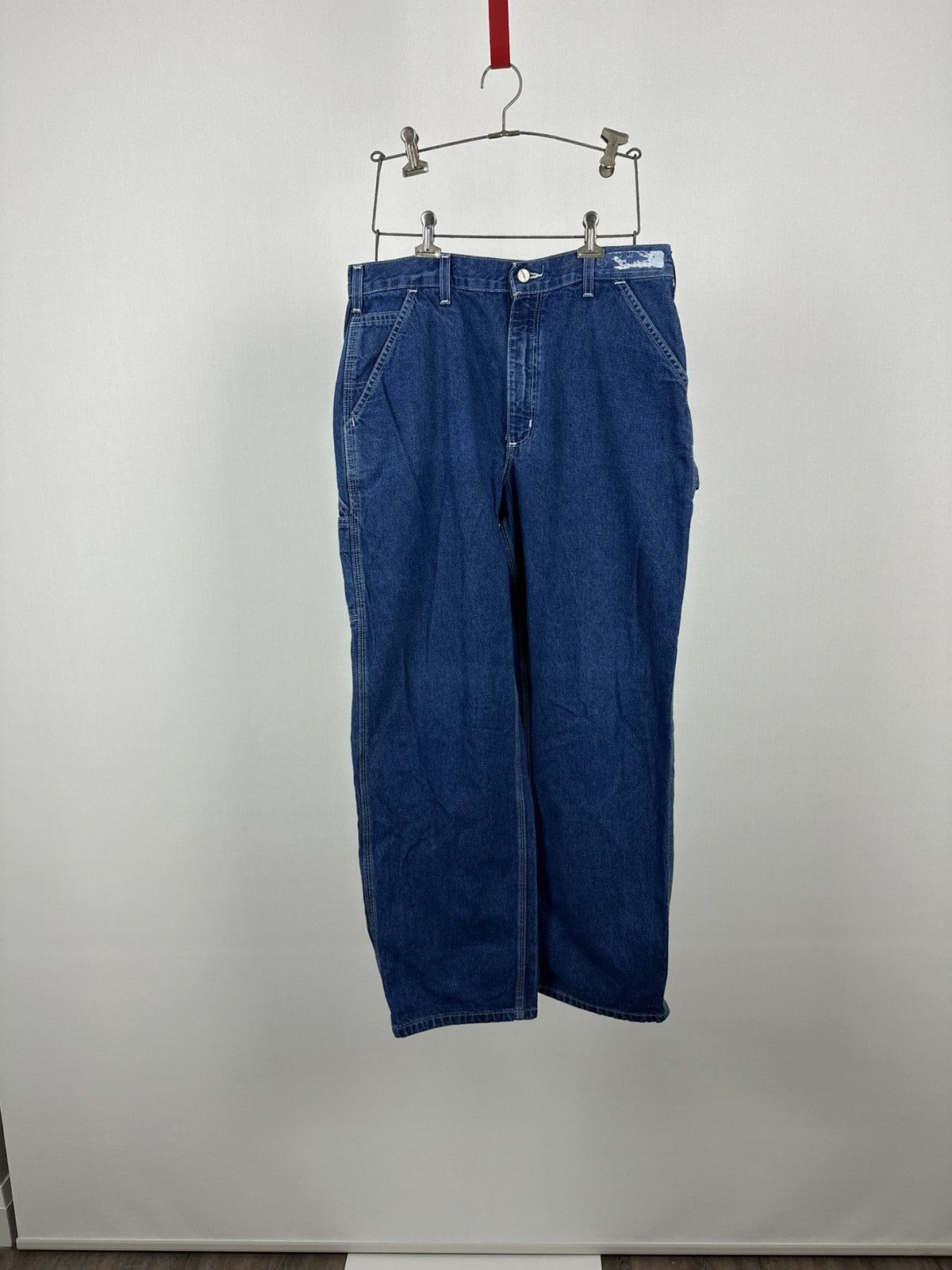 Carhartt Vintage Carhartt Baggy Carpenter Jeans Mens 34x30 Size US 34 / EU 50 - 3 Thumbnail