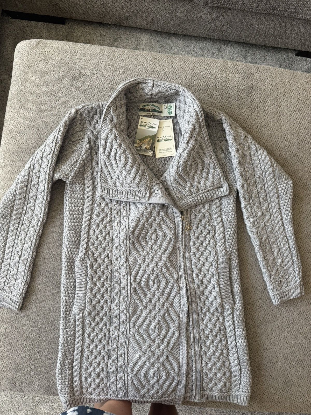 Aran Crafts Aran Crafts Womens Wool Sweater Size M / US 6-8 / IT 42-44 - 1 Preview