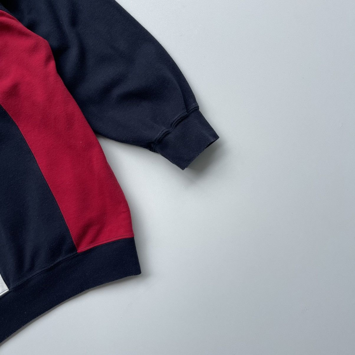 Paul & Shark × Vintage Paul & Shark Yachting 90’s Vintage Half Zip Stripe Sweater Size US M / EU 48-50 / 2 - 4 Thumbnail