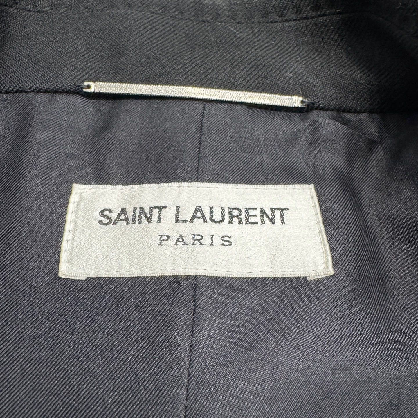 Saint Laurent Paris SLP shoulder padded wool blazer EU48 Size 48R - 2 Thumbnail