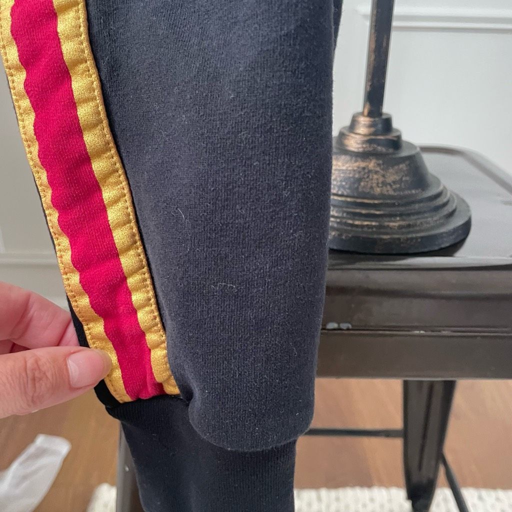 True Religion True Religion Women's Black Yellow Red Satin Side Striped Jo Size 30" / US 8 / IT 44 - 4 Thumbnail