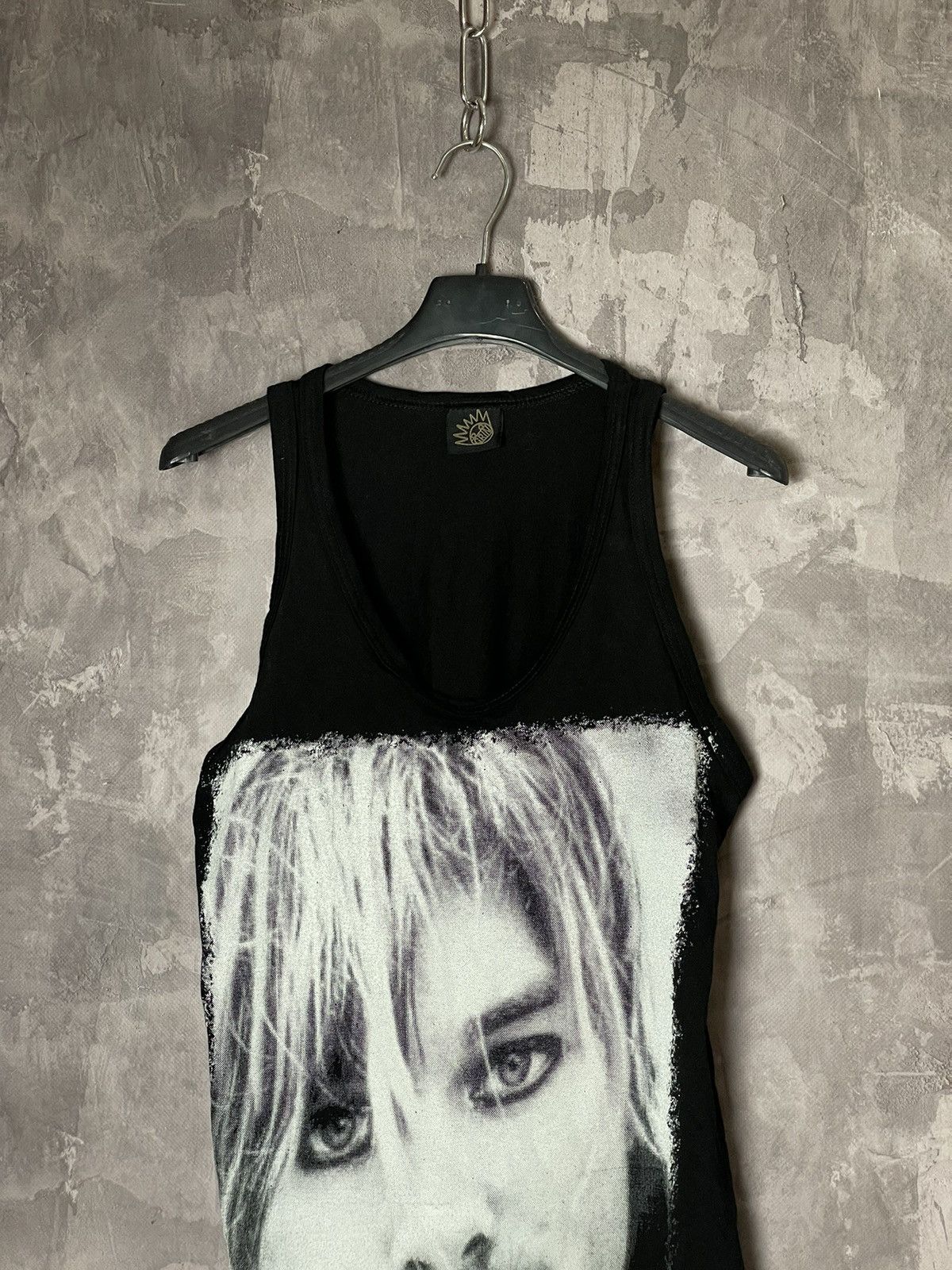 Band Tees × Vintage Vintage Y2K KURT COBAIN BAND TANK TOP ROCK GRUNGE HORROR 90s Size US M / EU 48-50 / 2 - 2 Thumbnail