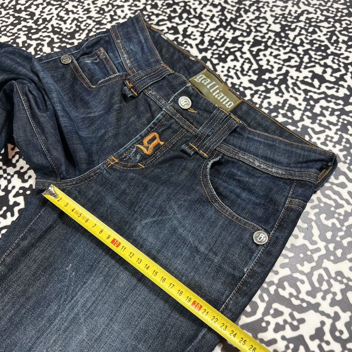 John Galliano Vintage Y2K John Galliano Luxury Casual 90s Style Jeans Size 26" / US 2 / IT 38 - 21 Thumbnail