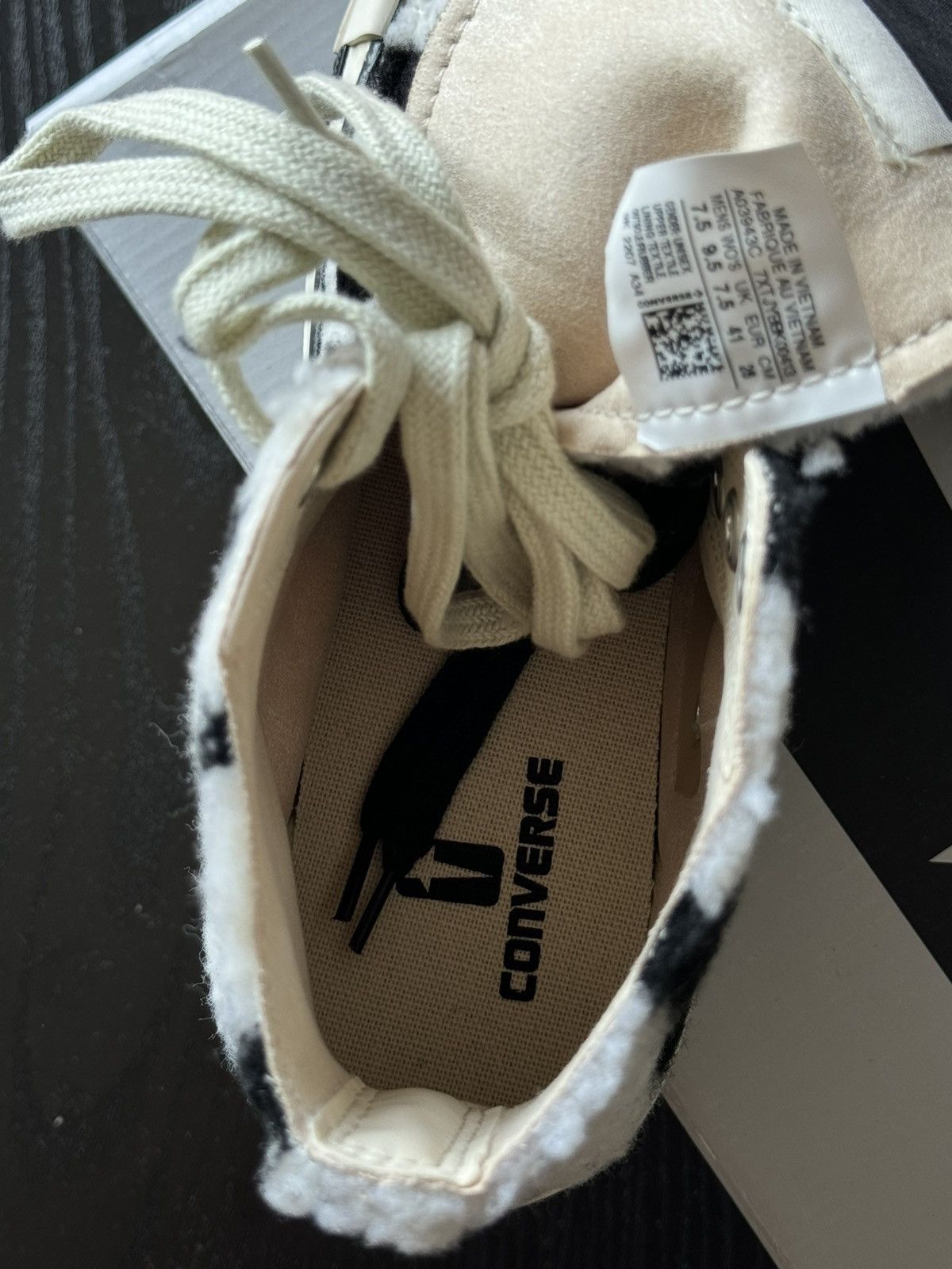 Converse × Rick Owens × Rick Owens Drkshdw RICK OWENS X CONVERSE 41 Size US 7.5 / EU 40-41 - 8 Thumbnail