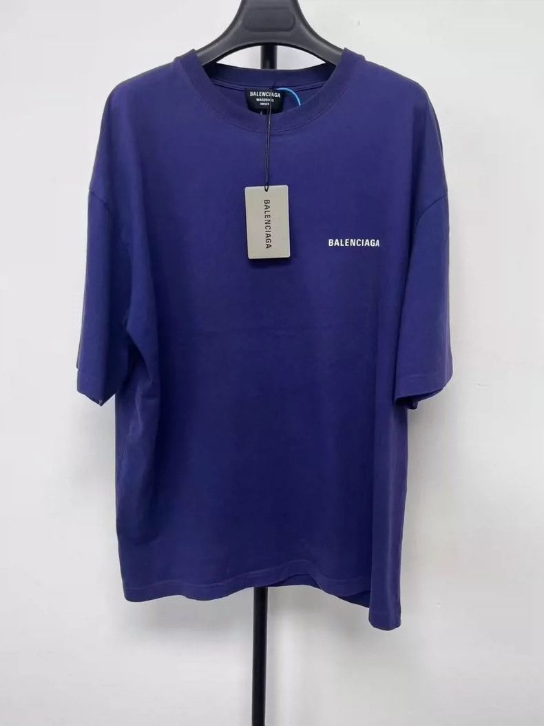 Balenciaga Balenciaga Logo Crewneck Short Sleeve T-Shirt - dmc Size US L / EU 52-54 / 3 - 1 Thumbnail