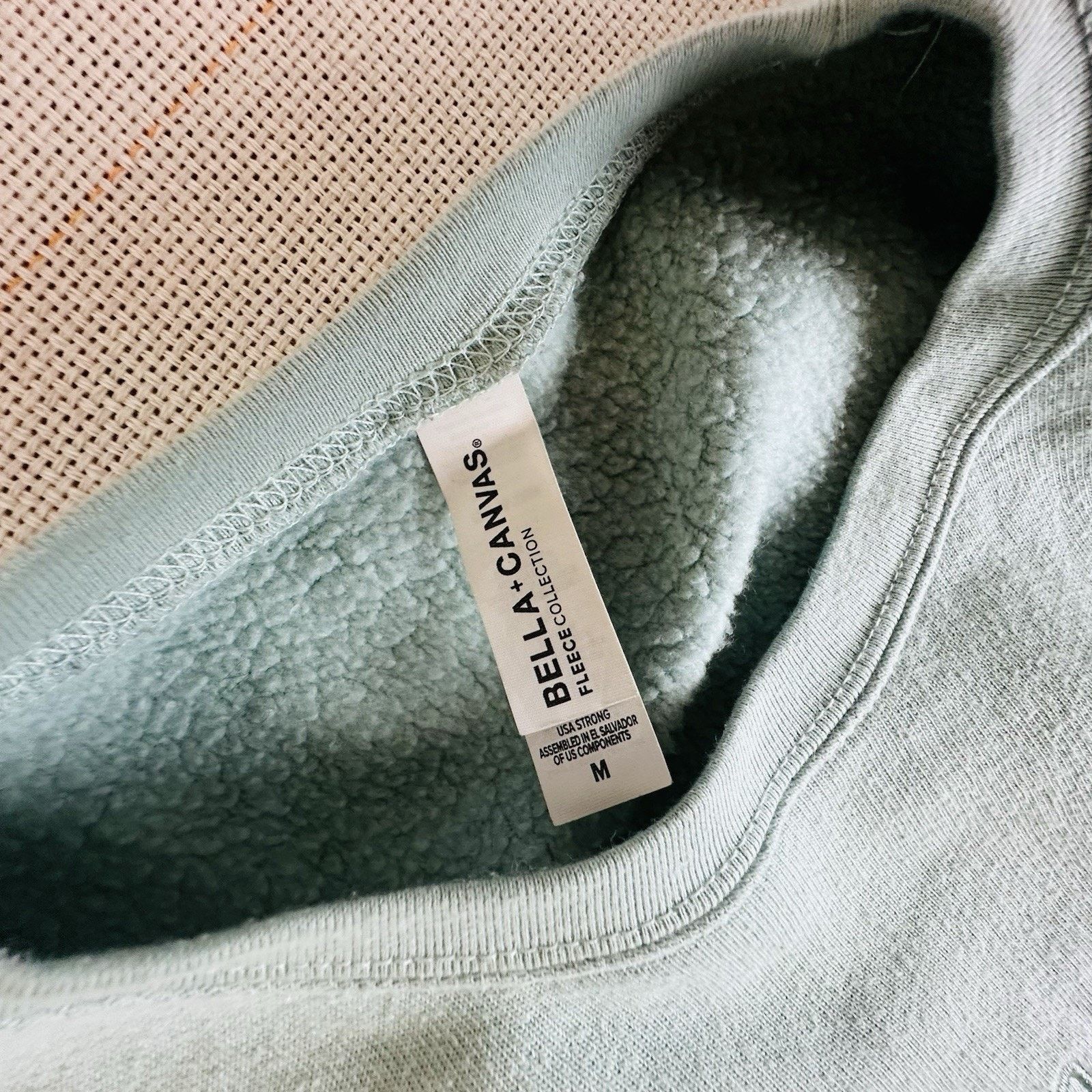 Other Women “Mama” Mint Green Sweater Bella Canvas Size M / US 6-8 / IT 42-44 - 9 Thumbnail
