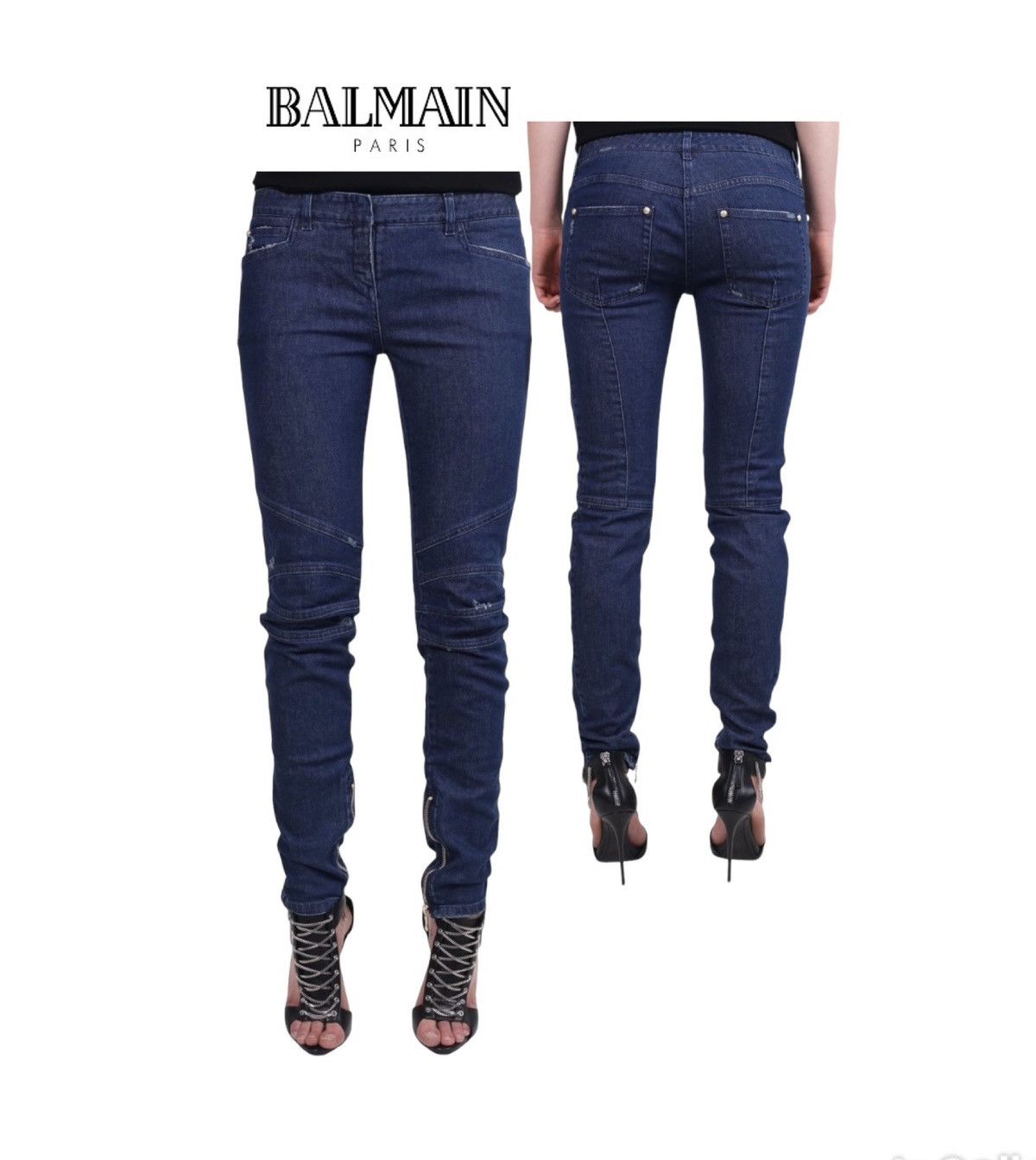 Balmain Balmain Slim-Fit Jeans Size 29" - 1 Thumbnail