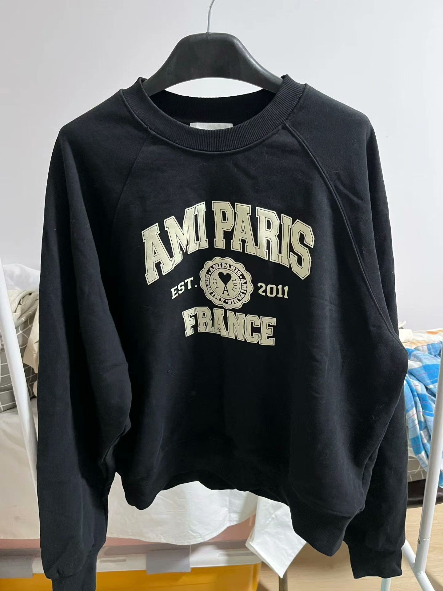 AMI Ami Retro Printed Black Hoodie L Men Size US L / EU 52-54 / 3 - 1 Thumbnail