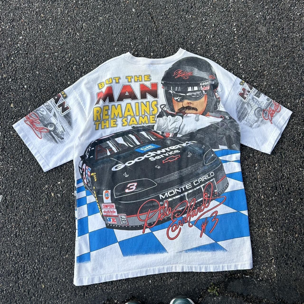 Chase Authentics 1996 NASCAR Dale Earnhardt aop tee Size US L / EU 52-54 / 3 - 5 Thumbnail