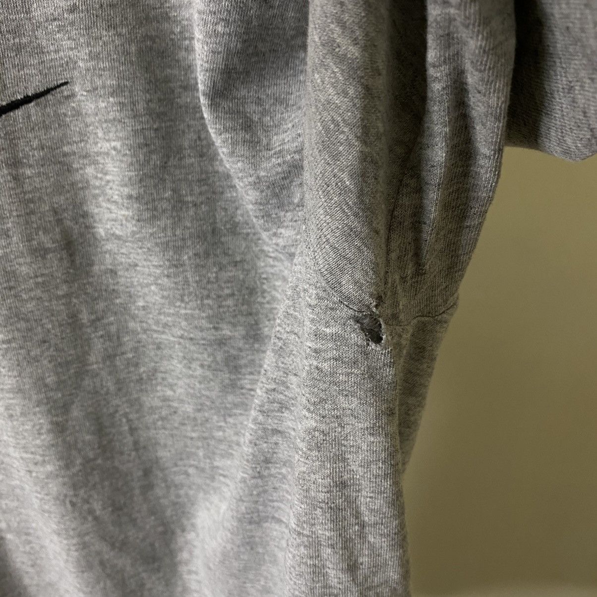 Nike Vintage 1990s Nike Essential Embroidery Small Swoosh T Shirt Size US XL / EU 56 / 4 - 3 Thumbnail