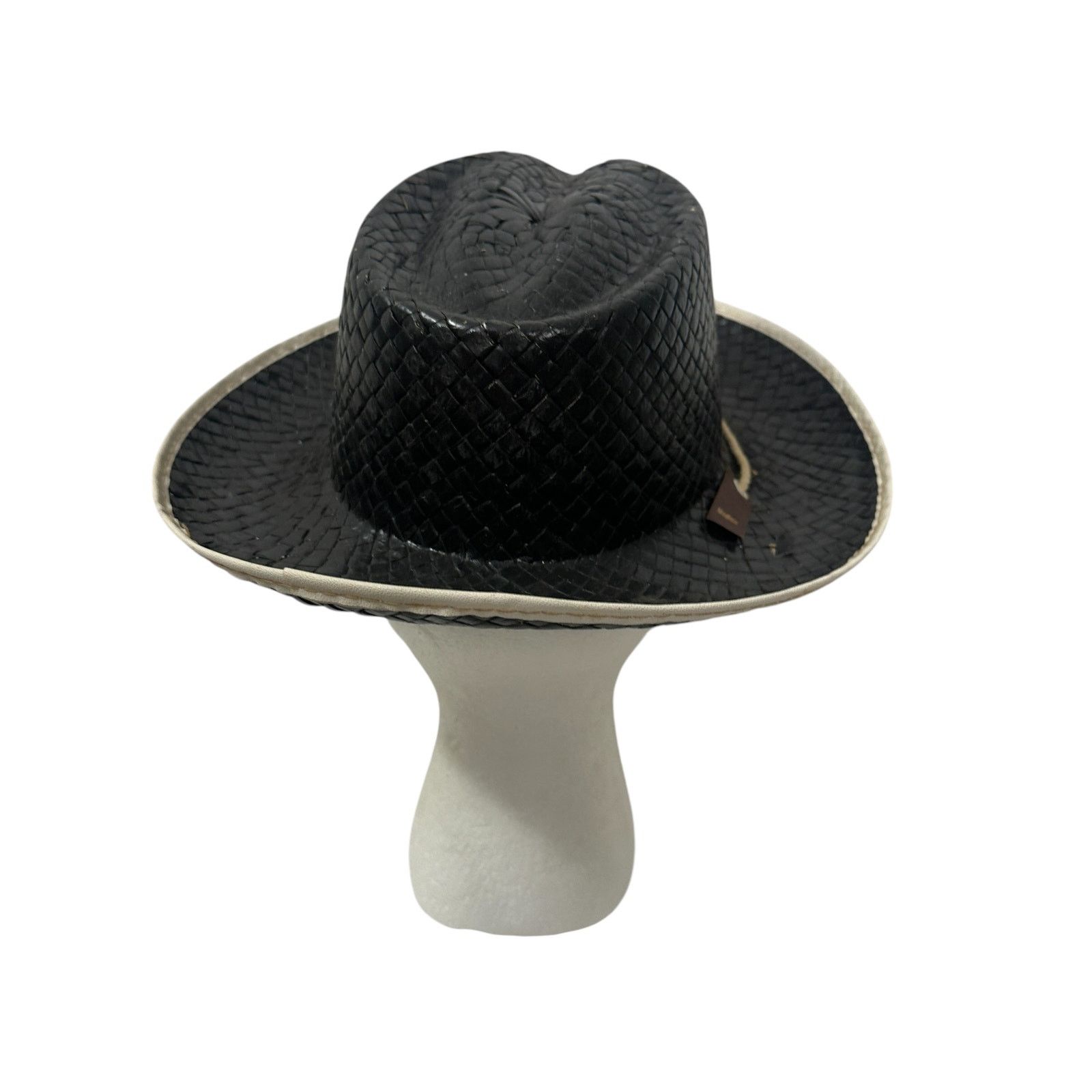 Vintage Vintage Kids Retro Straw Cowboy Hat Size ONE SIZE - 5 Thumbnail