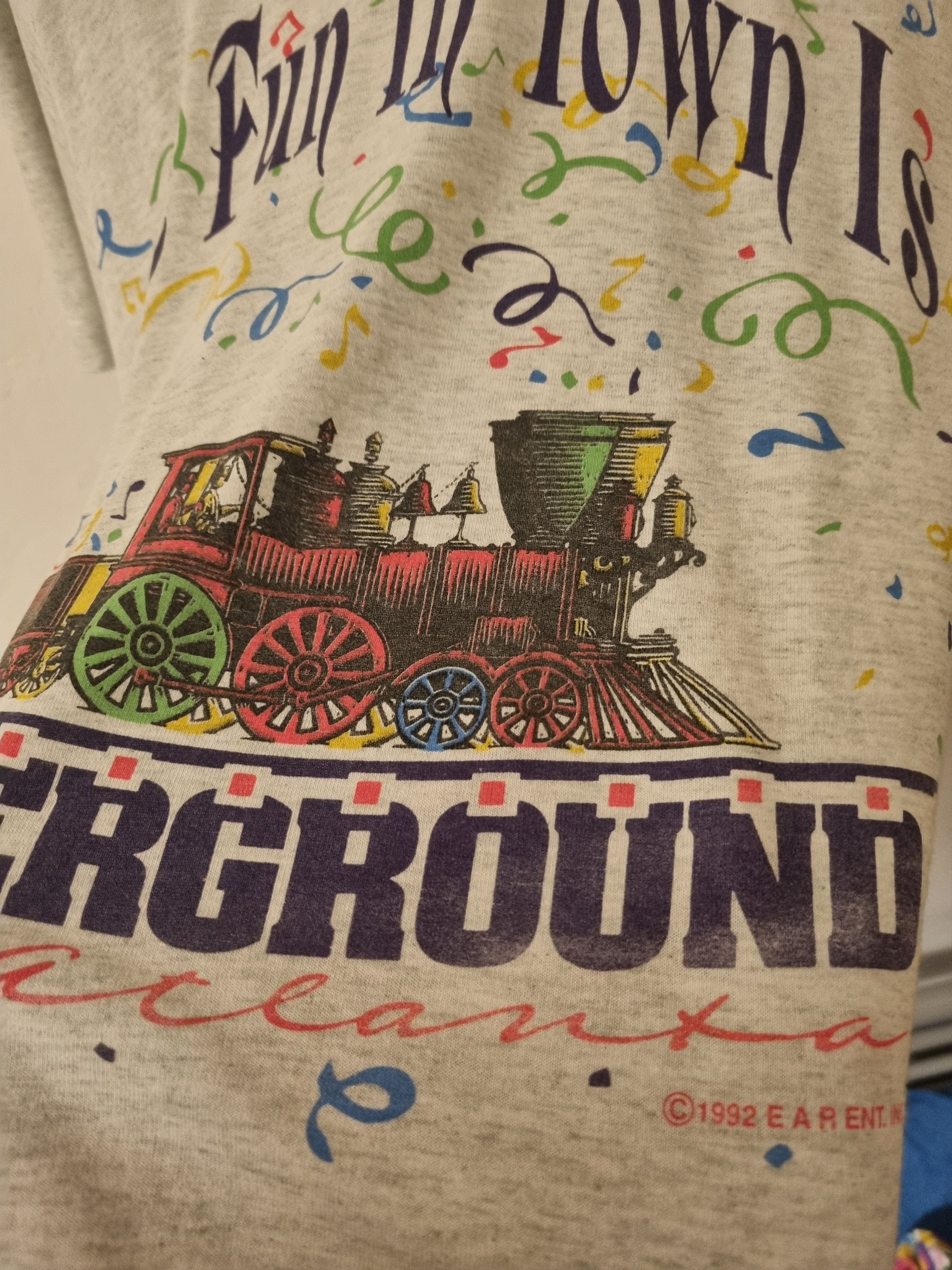 Vintage The Fun in town is Underground Atlanta 1992 Made in USA Size US M / EU 48-50 / 2 - 3 Thumbnail