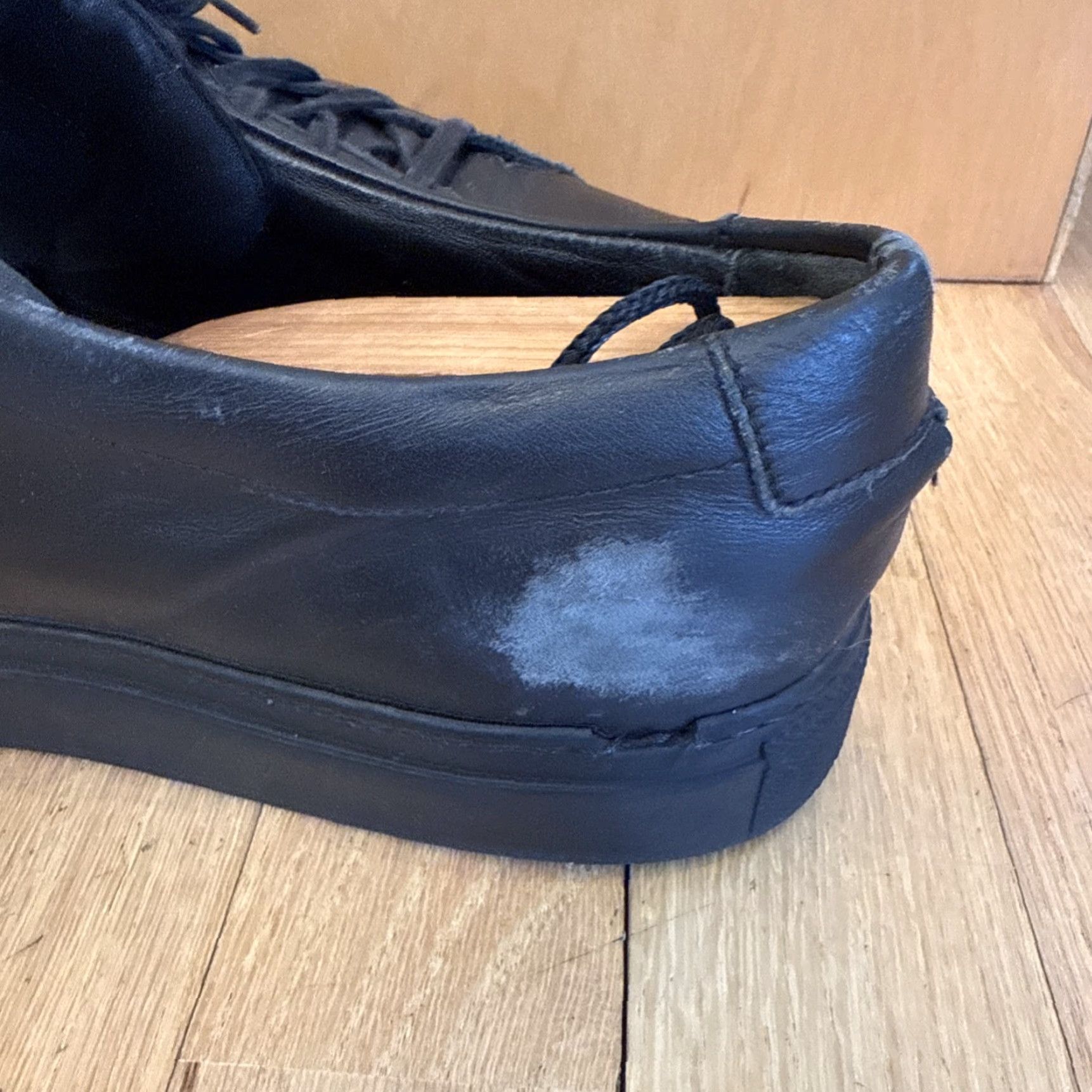 Common Projects COMMON PROJECTS Achilles Leather Black Low Retro Sneakers Men Sz 42 US 9 Size US 9 / EU 42 - 6 Thumbnail