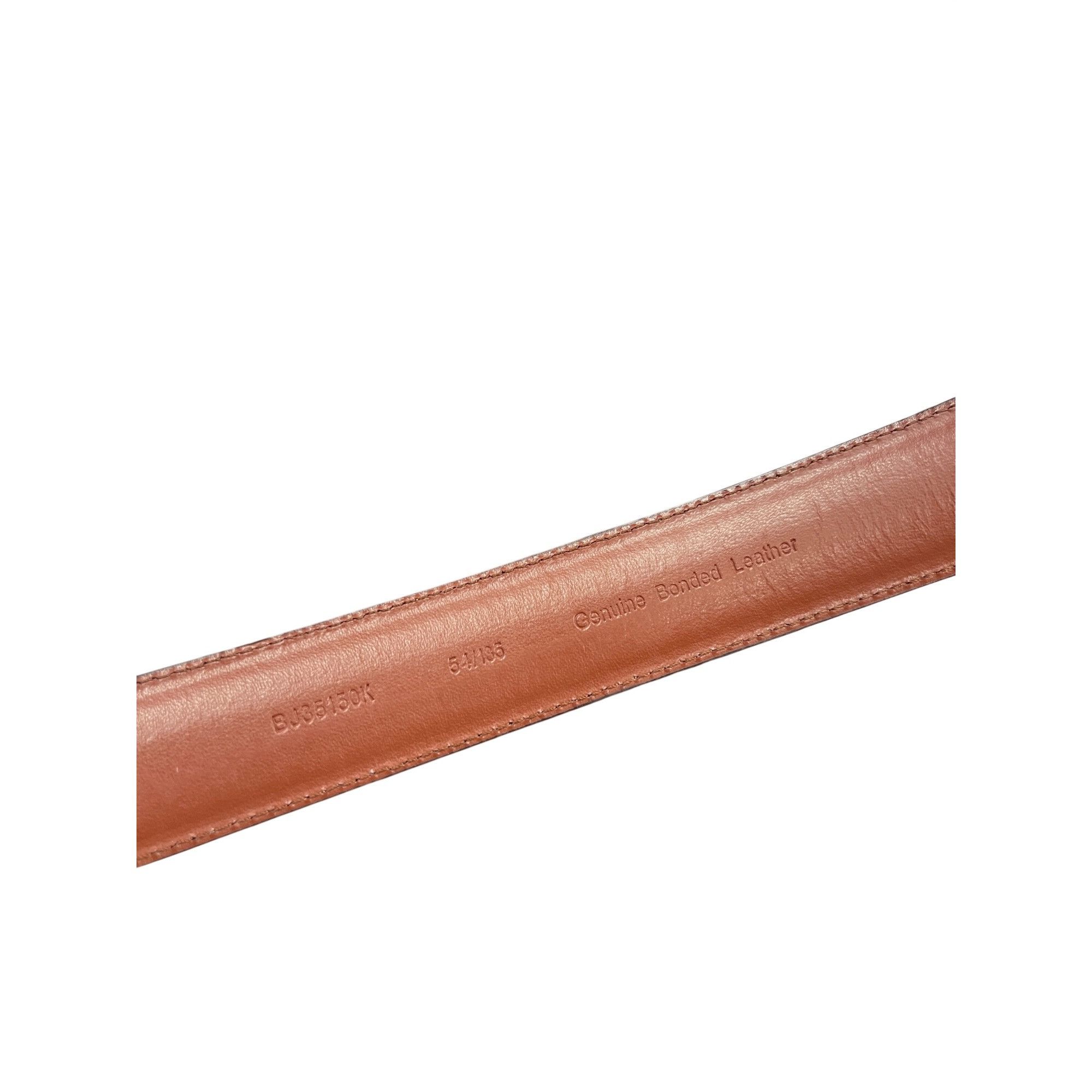 Stafford Stafford big tall mens brown leather dress belt sz 54 waist Size ONE SIZE - 11 Thumbnail