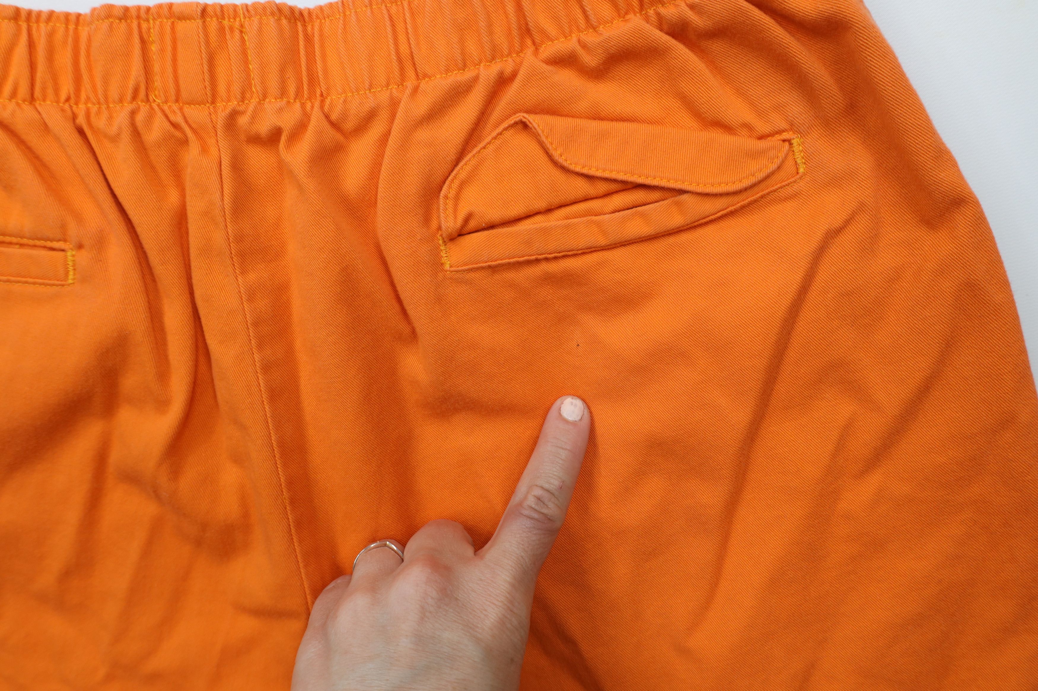 J.Crew × Vintage Vintage 90s J Crew Cotton Above Knee Shorts Orange USA Size US 34 / EU 50 - 14 Thumbnail