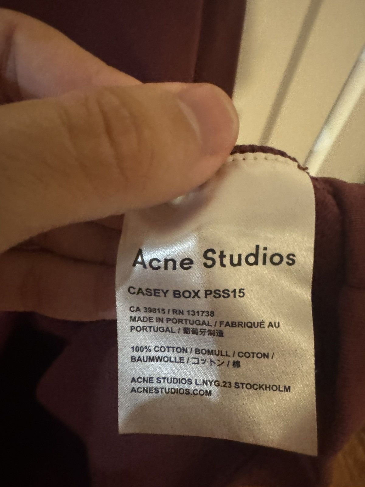 Acne Studios Acne studios pss15 Casey sweatshirt Size US M / EU 48-50 / 2 - 4 Thumbnail
