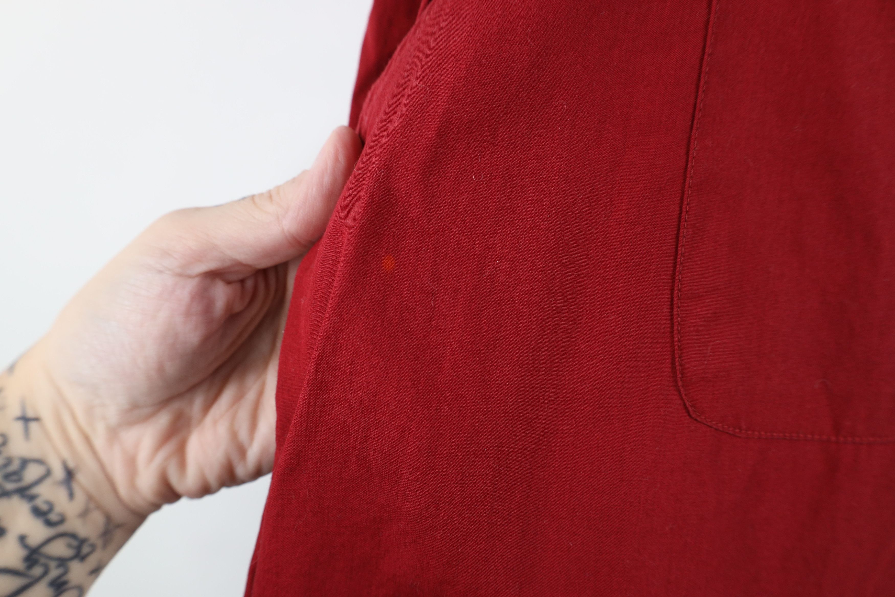 Orvis Vintage 90s Orvis Safari Bush Shooting Button Shirt Red Size US M / EU 48-50 / 2 - 6 Thumbnail