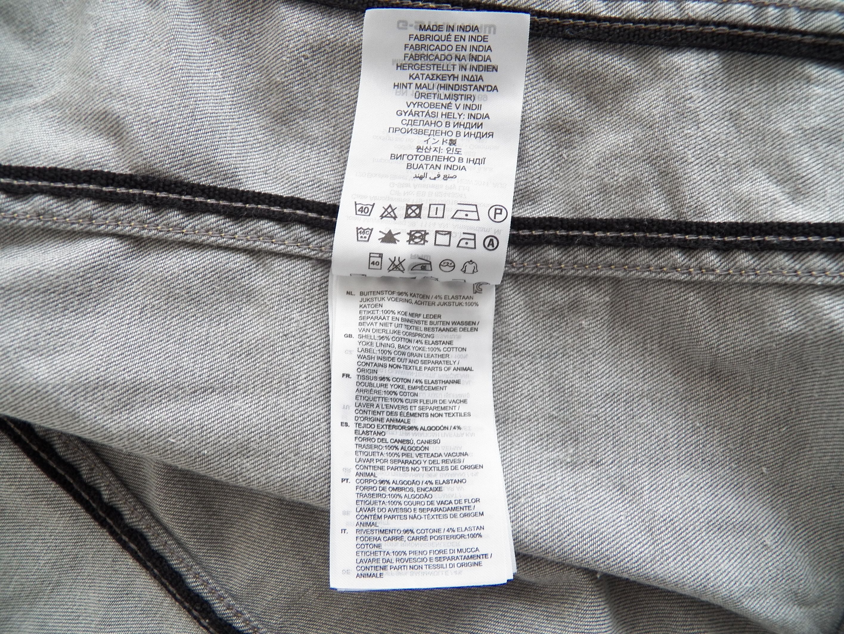 G-Star G Star RAW Midge Dumont Jkt Wmn Stretch Denim Biker JACKET Size M / US 6-8 / IT 42-44 - 7 Thumbnail