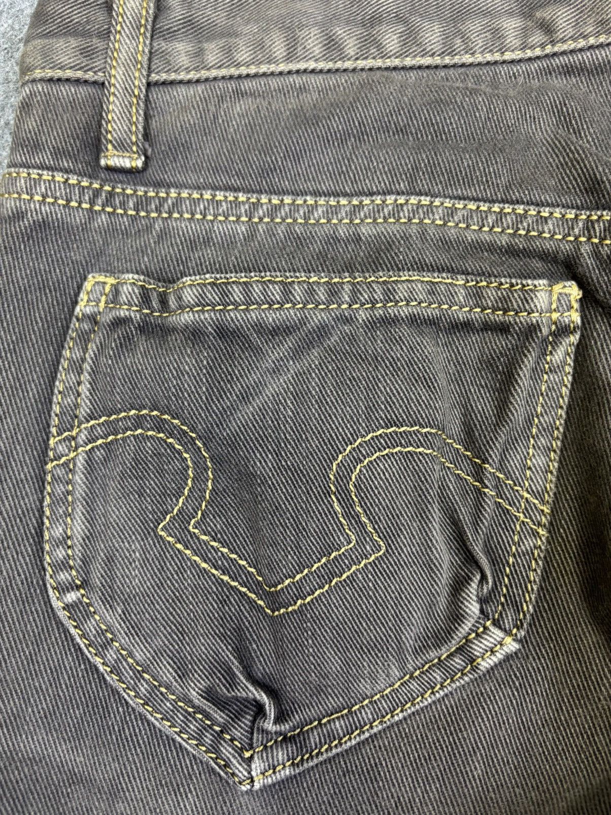 Obelisk Obelisk Japanese Designer Low Rise Flare Jeans F767 Size US 29 - 13 Thumbnail