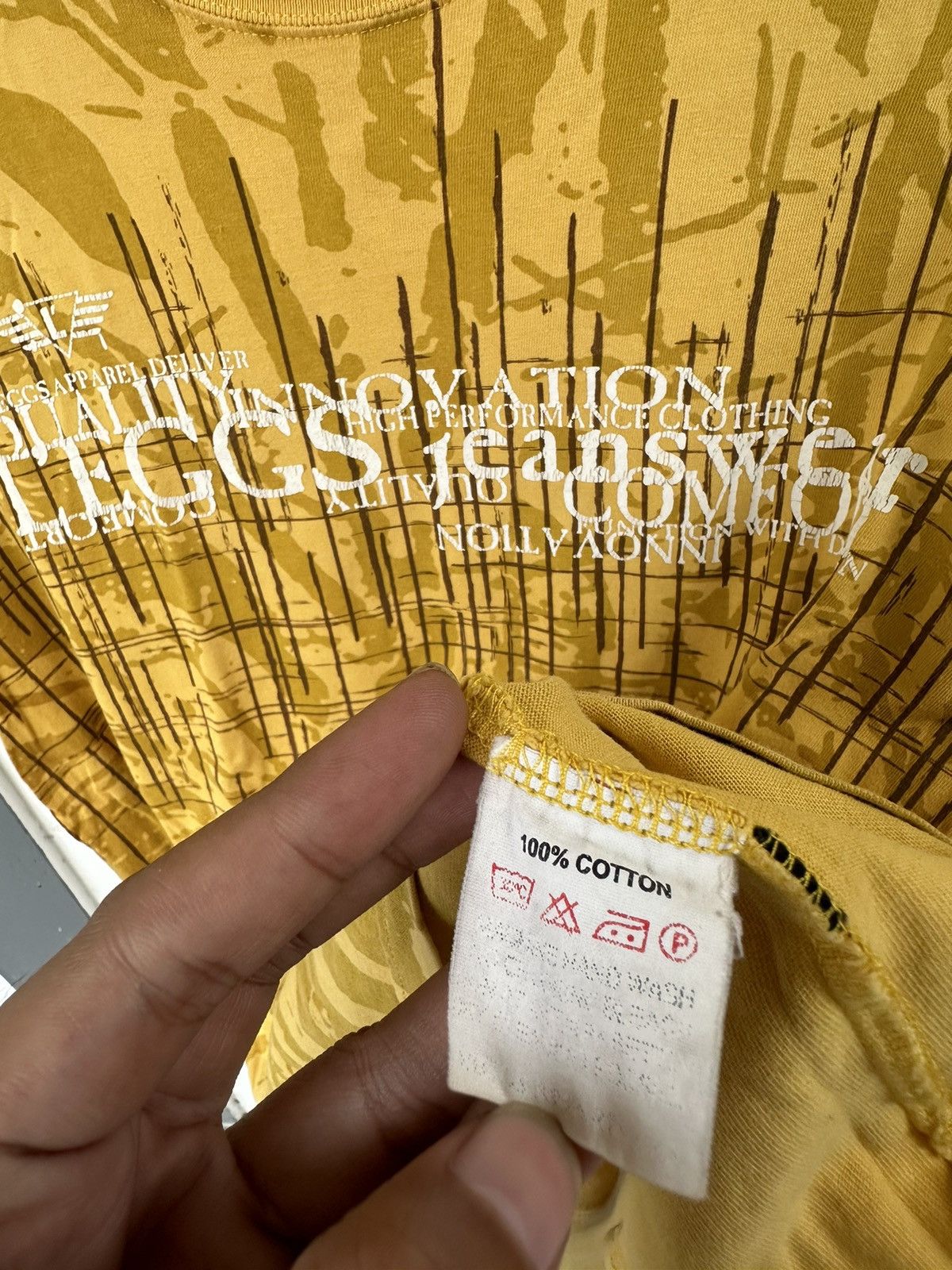 Japanese Brand Y2K JAPANESE L’EGGS POEM SEDITIONARIES TSHIRT Size US L / EU 52-54 / 3 - 5 Thumbnail