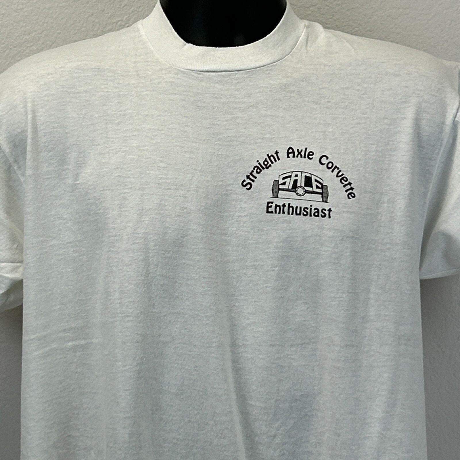 Vintage Vintage Straight Axle Corvette Enthusiast T Shirt White L Size US L / EU 52-54 / 3 - 8 Thumbnail