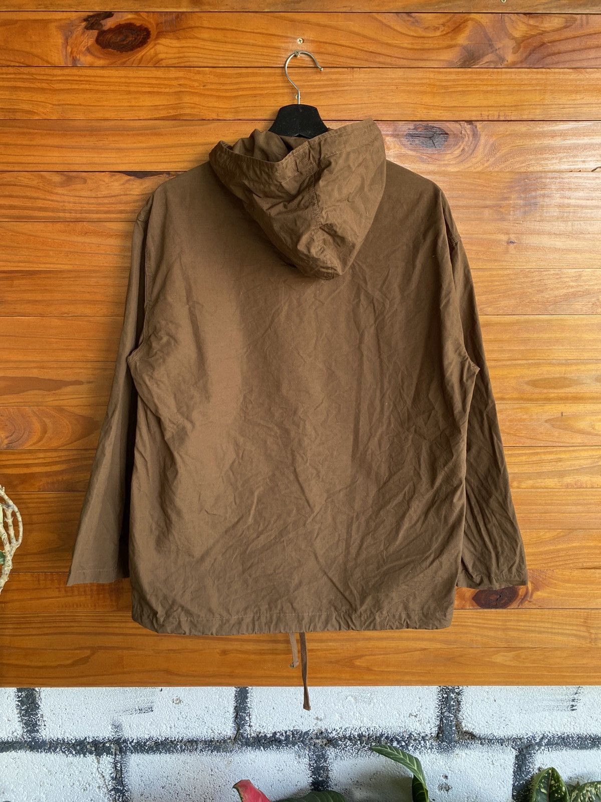 Japanese Brand Back Number Re-Vintage Hooded Military Brown Casual Archive Size US M / EU 48-50 / 2 - 9 Thumbnail