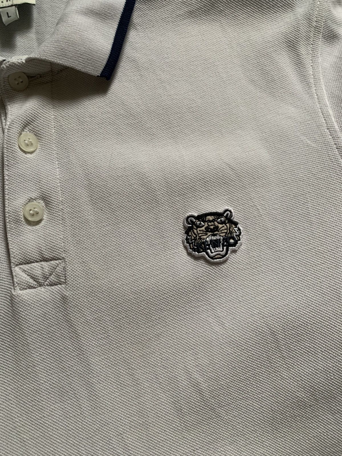 Kenzo Kenzo Kid Tiger Logo Polo white Size US L / EU 52-54 / 3 - 5 Thumbnail